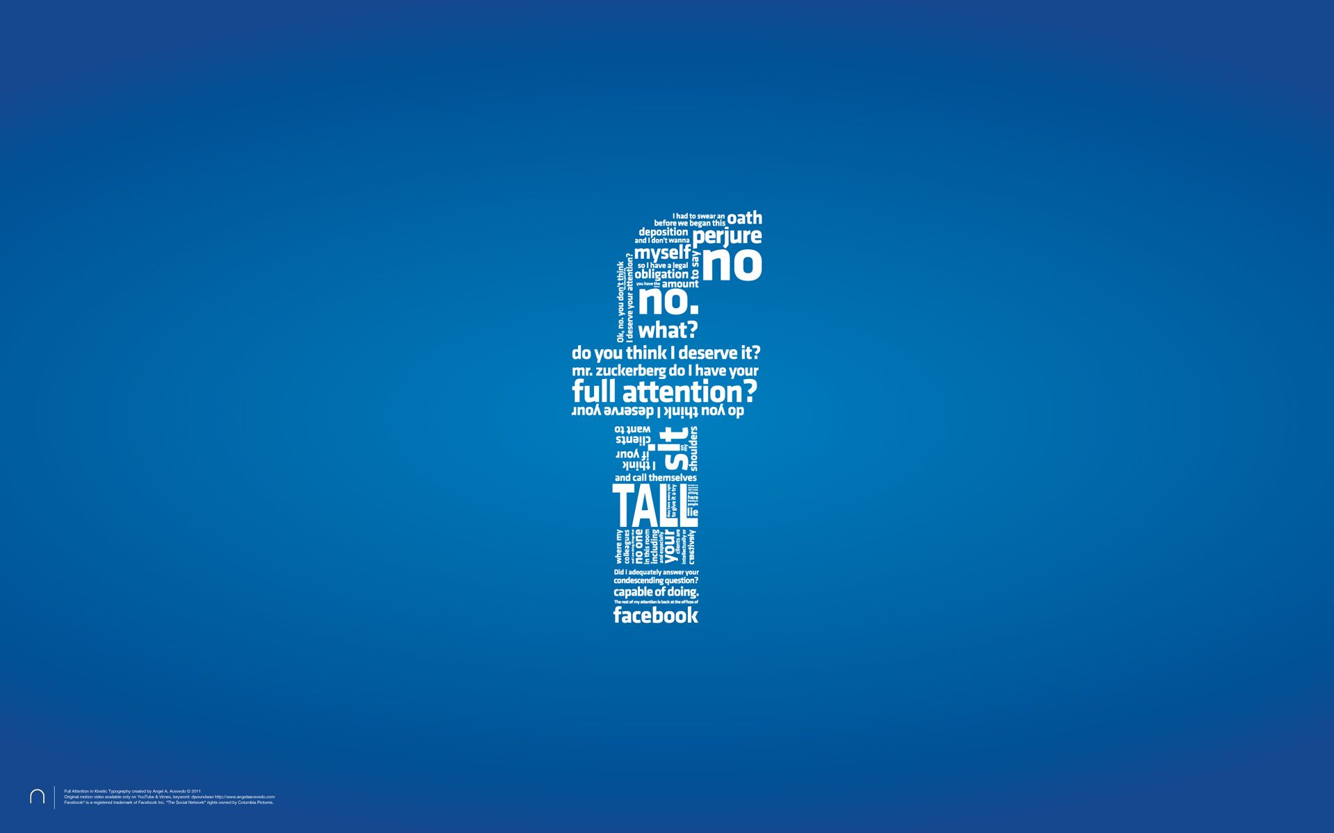 The Most Amazing Typography Wallpaper / Resolution: 1920× 1200