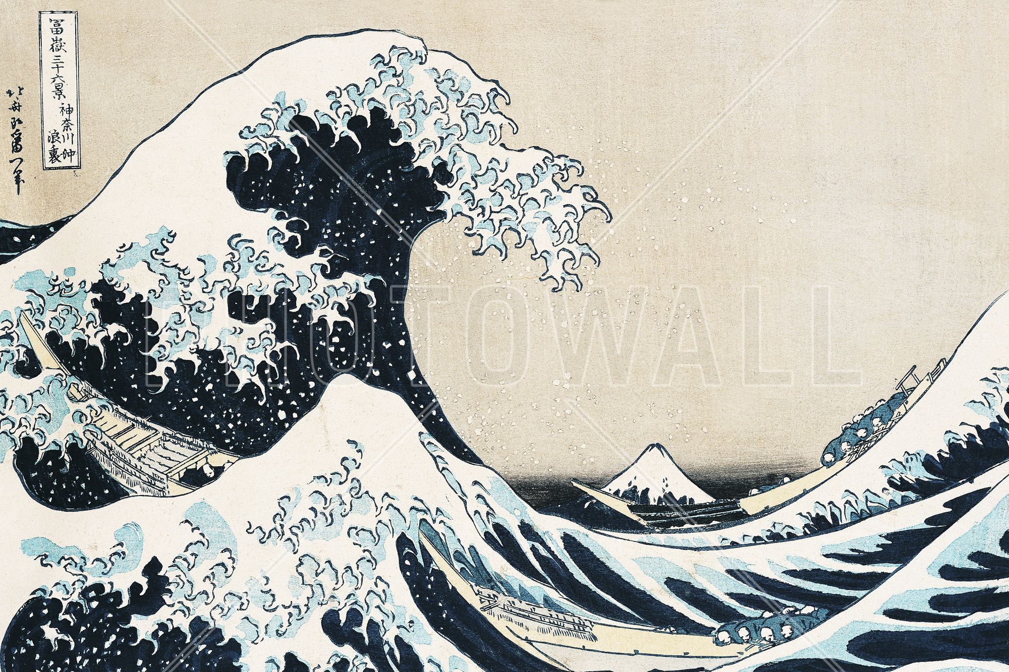 The Great Wave At Kanagawa Wallpaper, Japanese Art