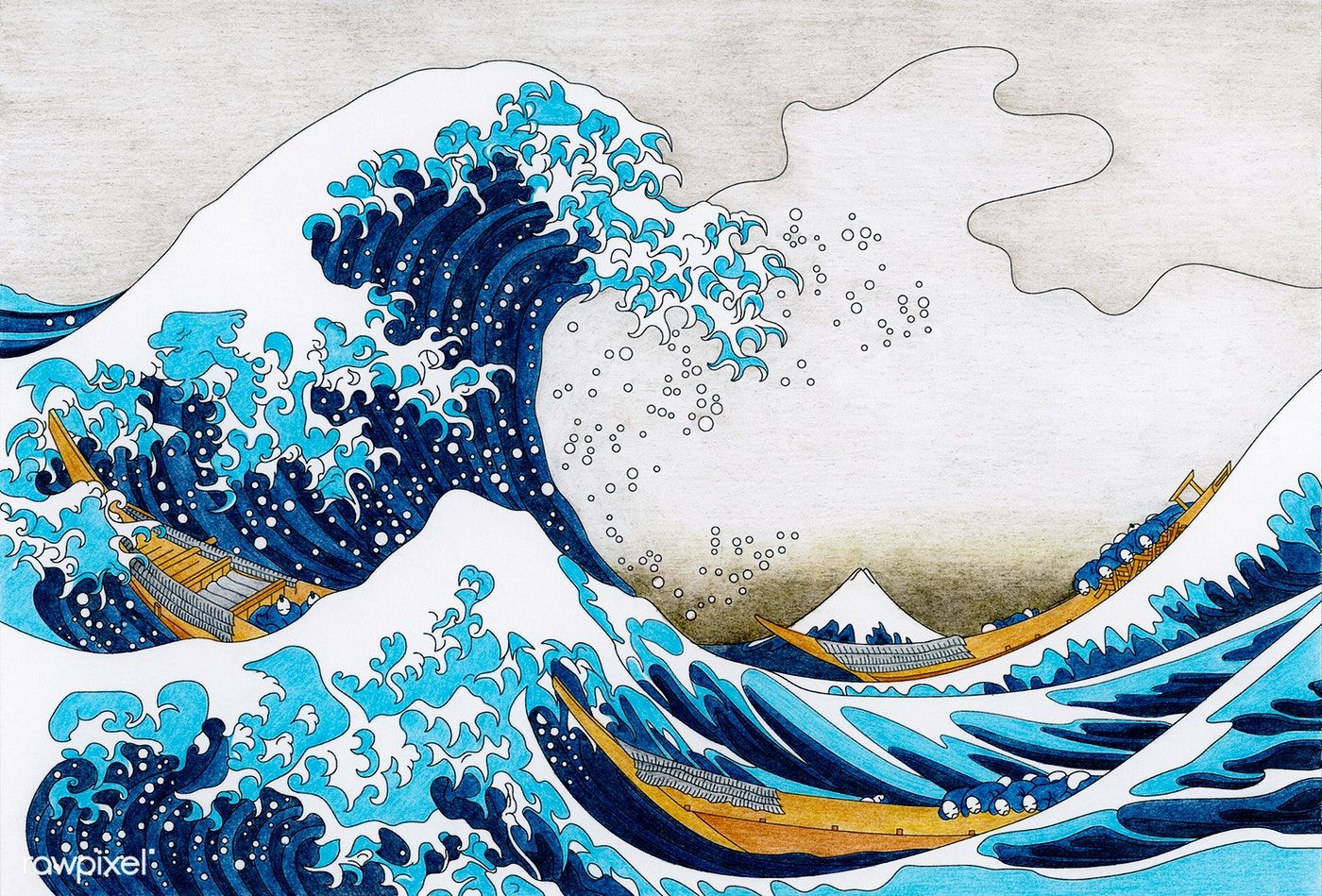 The Great Wave Off Kanagawa HD Wallpapers - Wallpaper Cave