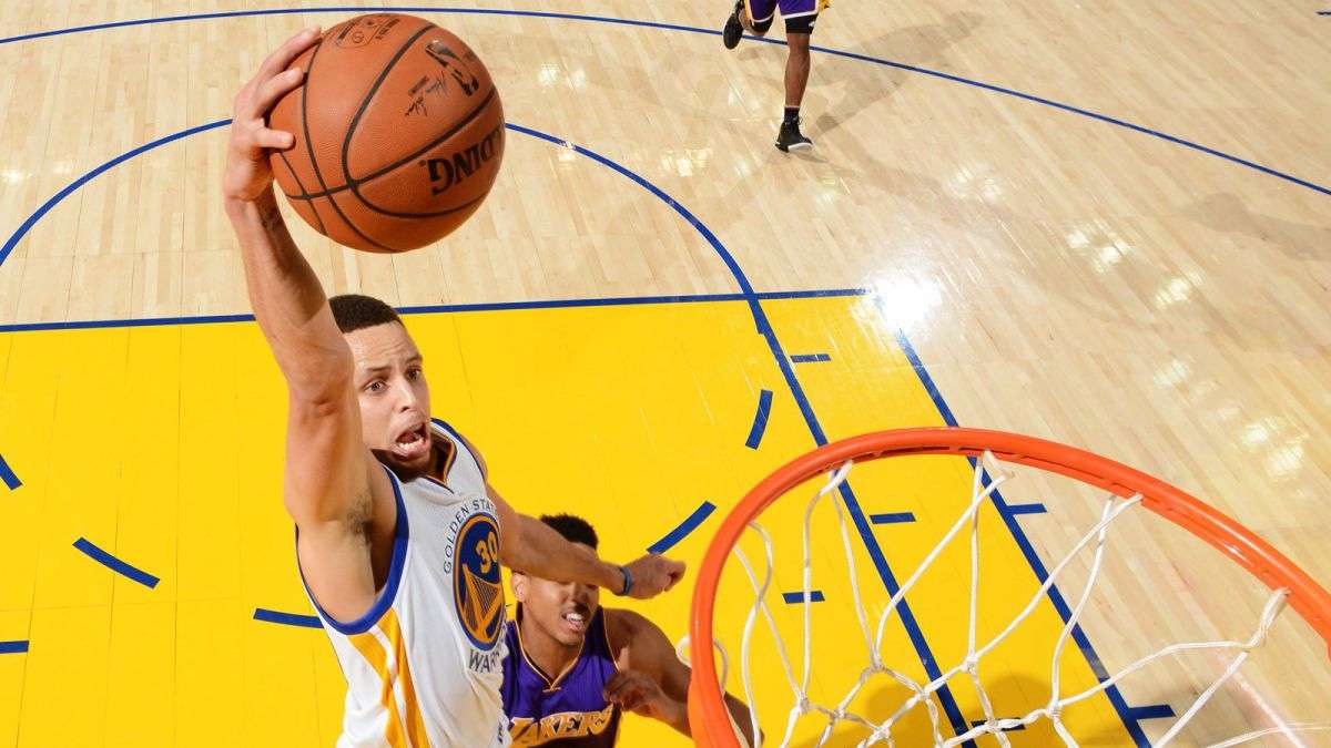 Golden State Warriors Live Wallpaper Dunk Stephen Curry, HD