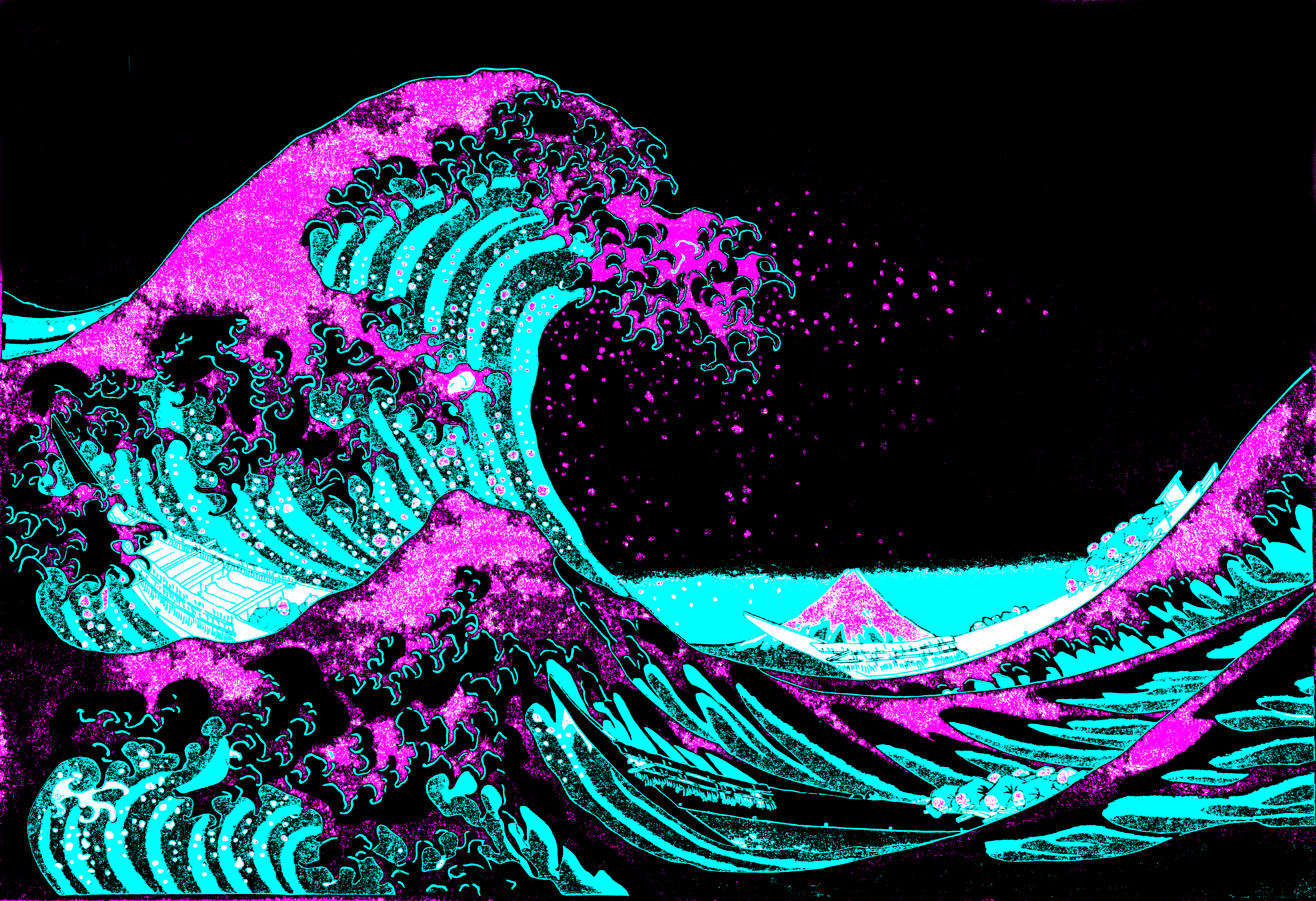 Aggregate 84+ the great wave off kanagawa wallpaper - in.coedo.com.vn