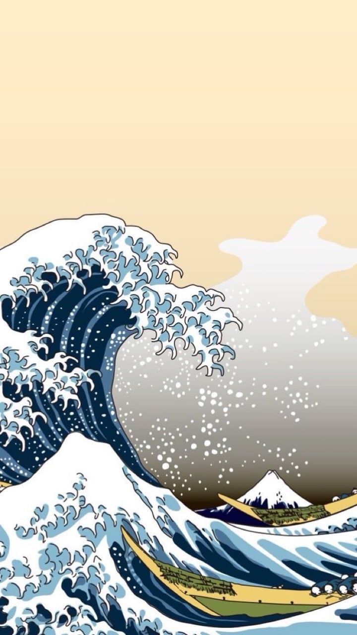 Download Kanagawa Wave Wallpaper, HD Background Download