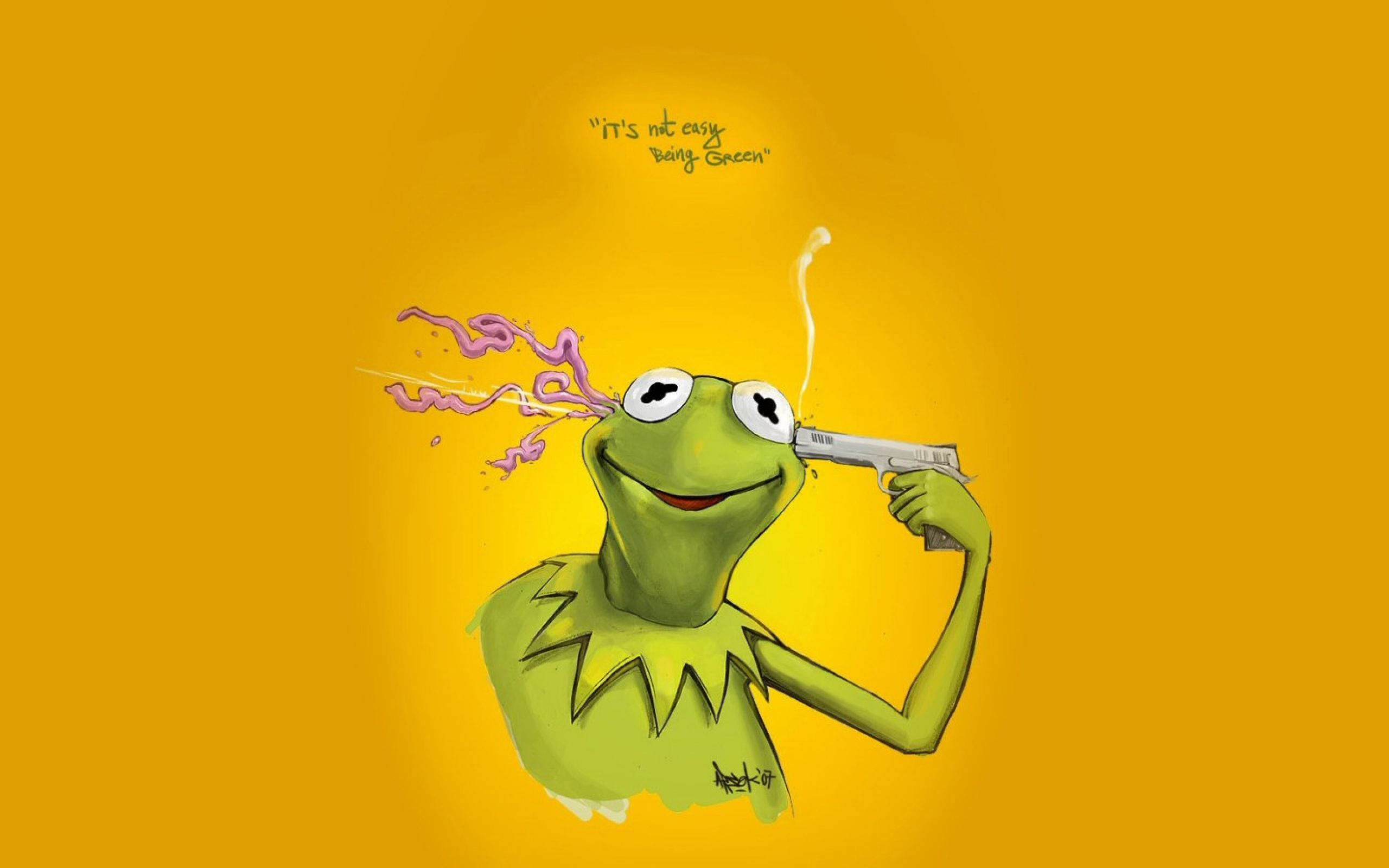 Free download sesame street kermit the frog 1440x900 wallpapers.