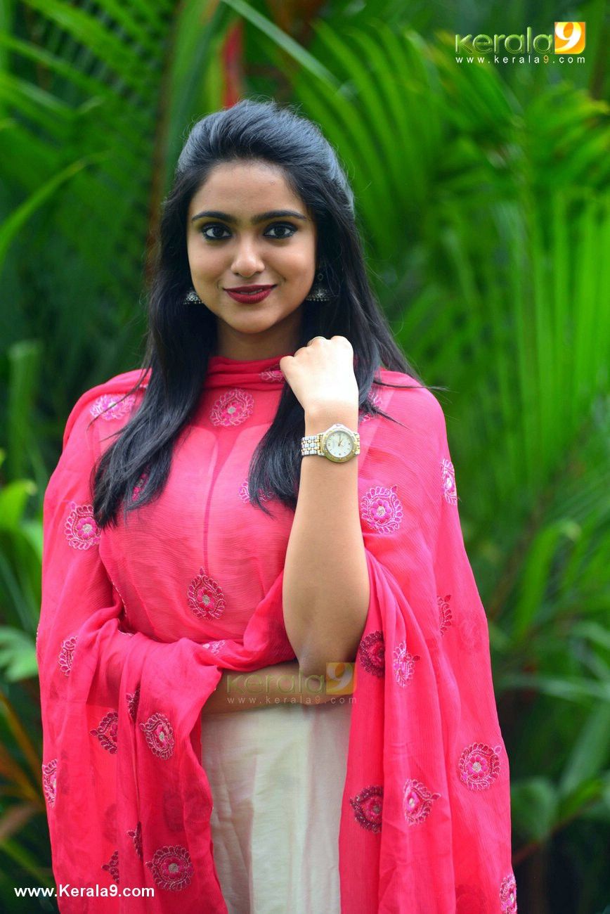 Sana Althaf at Basheerinte Premalekhanam Movie Promotion Photo