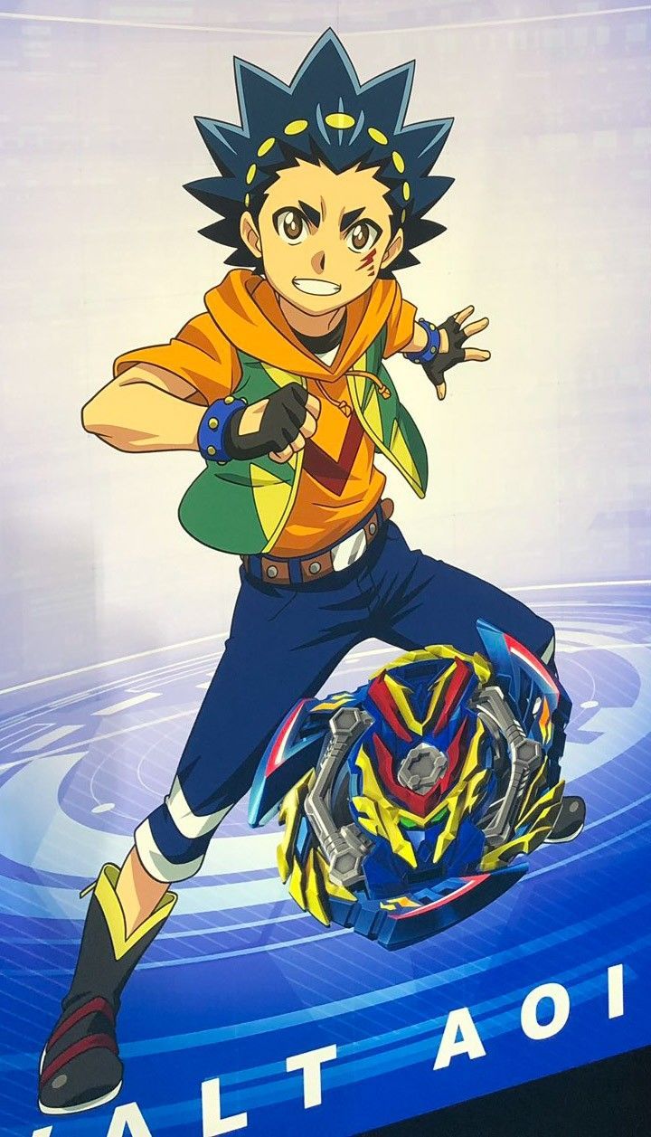 Valt Aoi and Slash Valkyrie. Beyblade characters, What is anime
