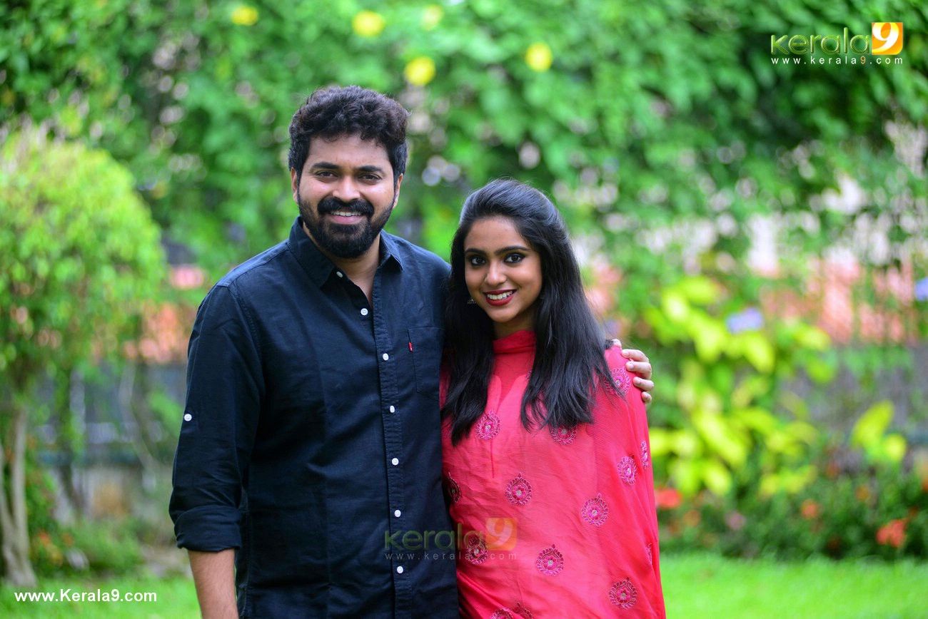 Sana Althaf at Basheerinte Premalekhanam Movie Promotion Photo