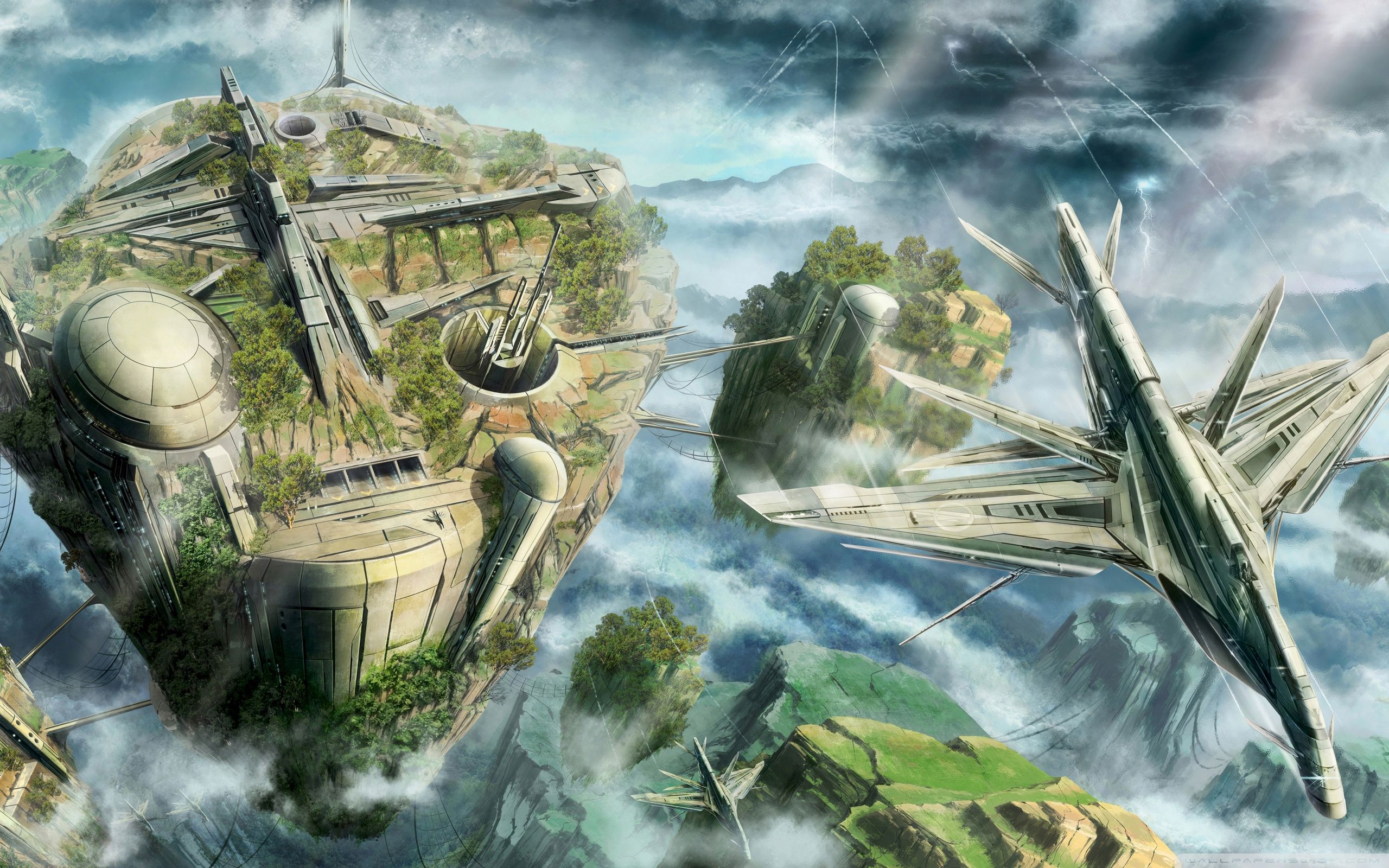 Sci Fi Scenery Wallpaper