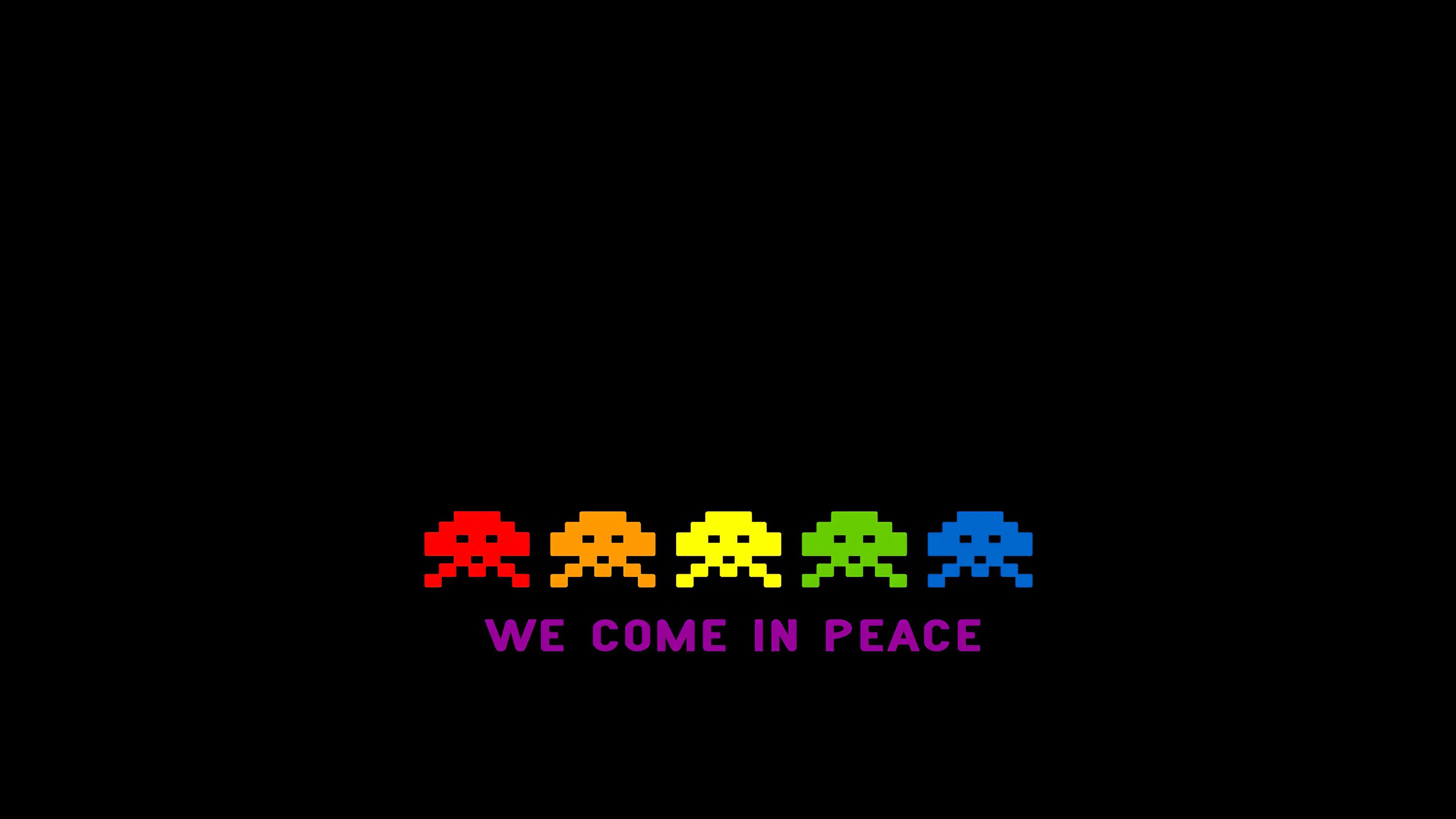 Space Invaders Retro Minimalism 4k, HD Games, 4k Wallpaper, Image, Background, Photo and Picture