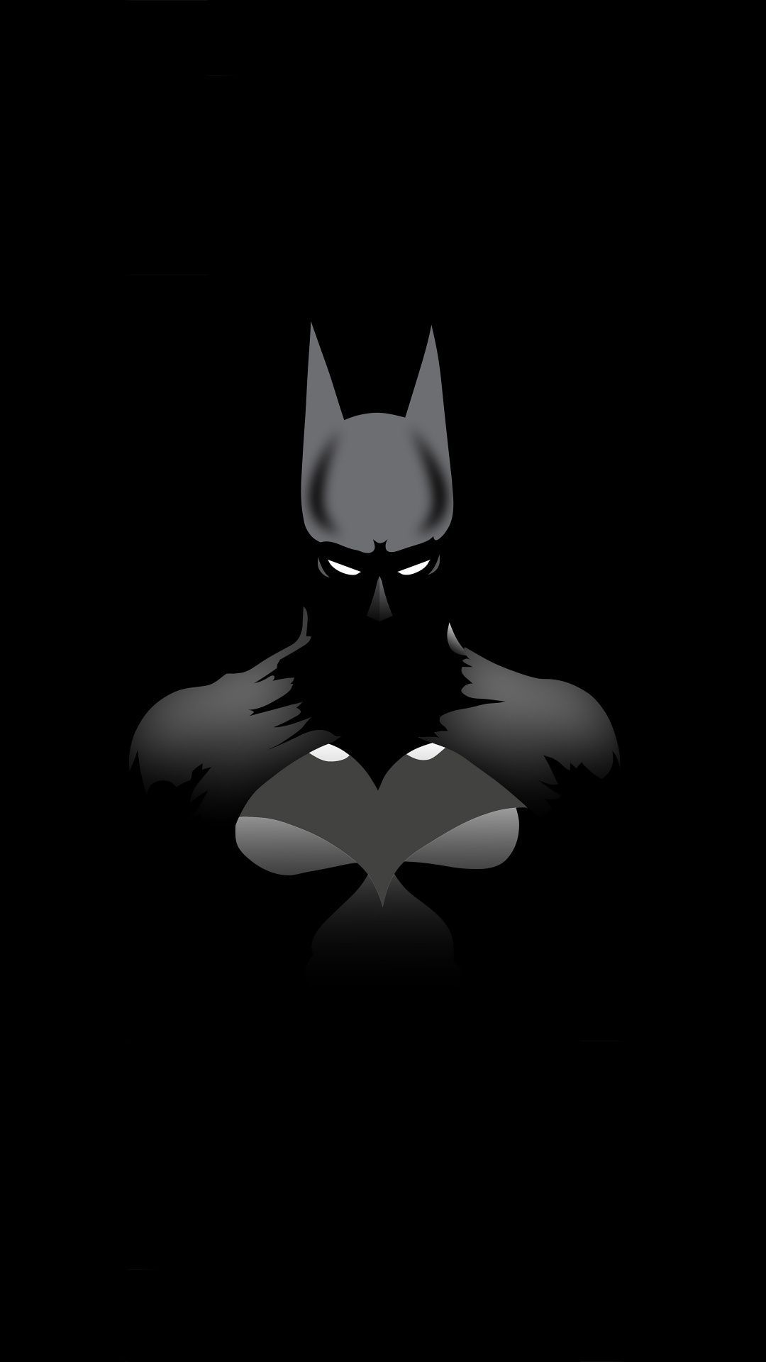 Dark knight, superhero, batman, minimalism, 1080x1920 wallpaper