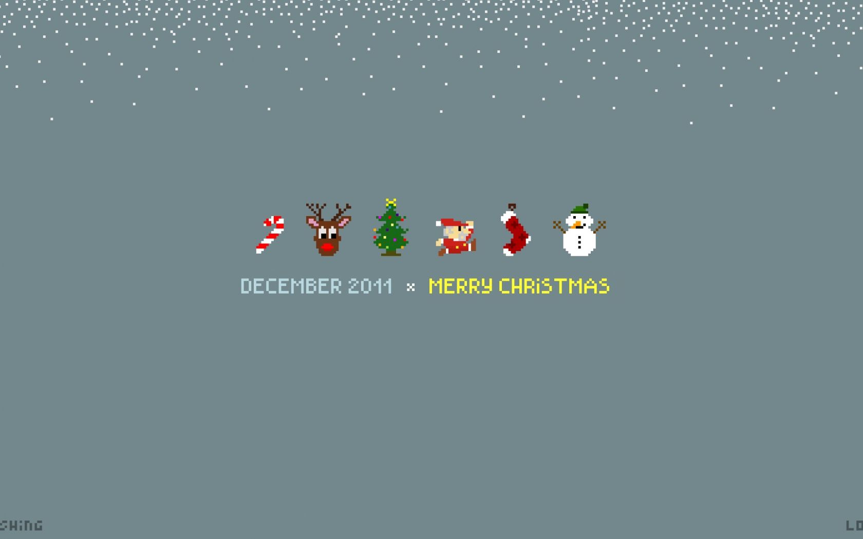 Free download Christmas Pixel Wallpaper And