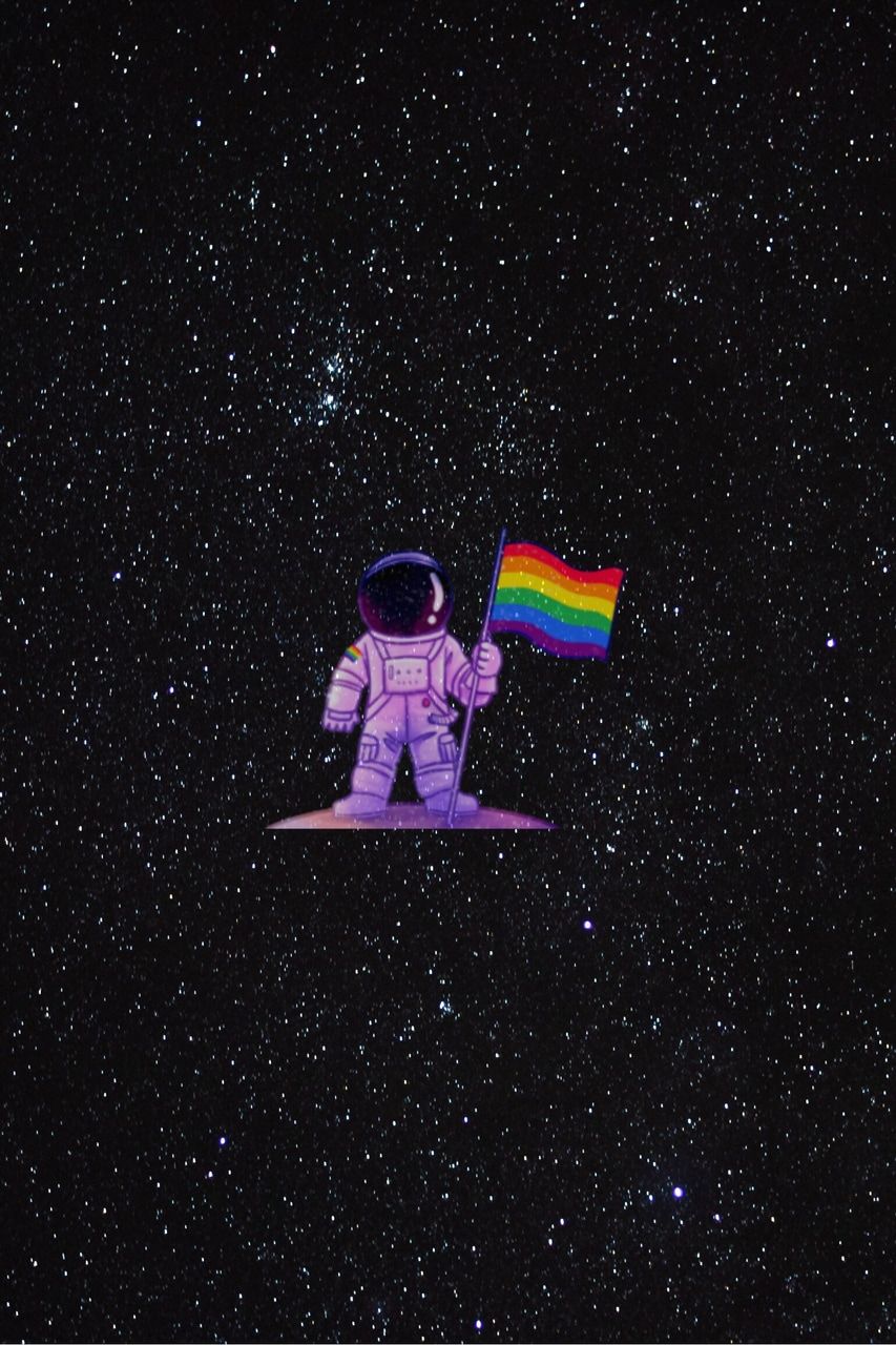 Pride Space background discovered by C & B