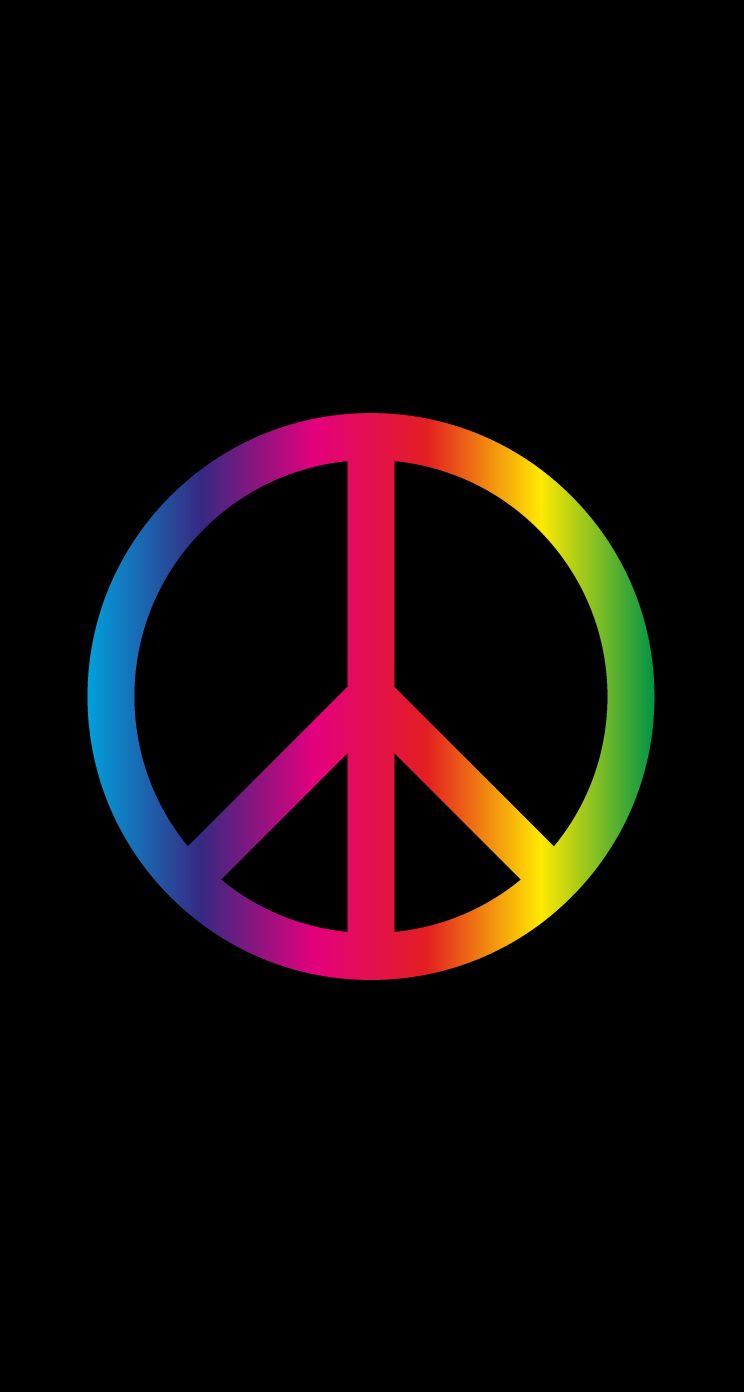 Free download Pride peace black iPhone Ringtones [744x1392]