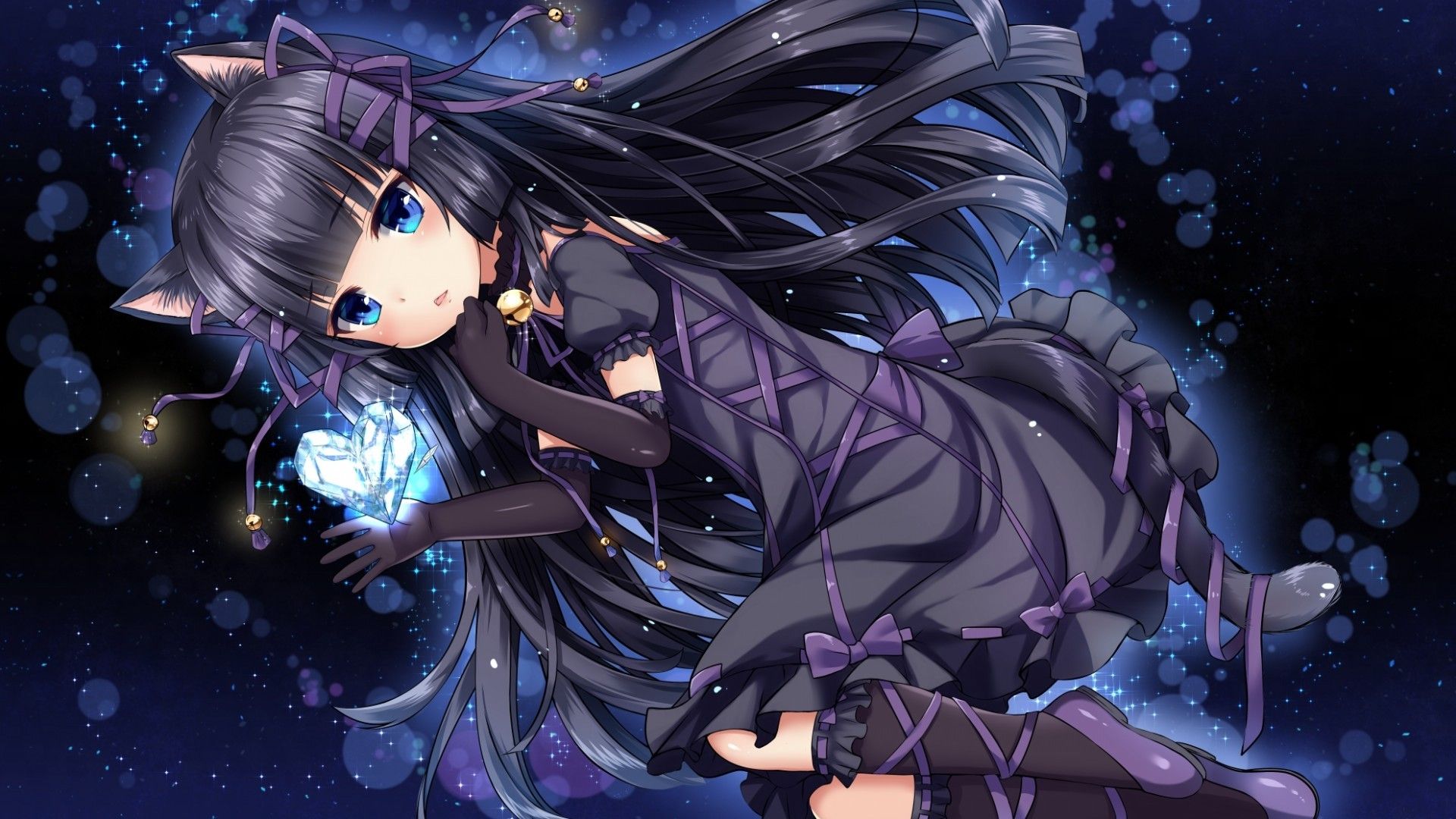 Cute Anime Cat Girl Wallpapers Wallpaper Cave