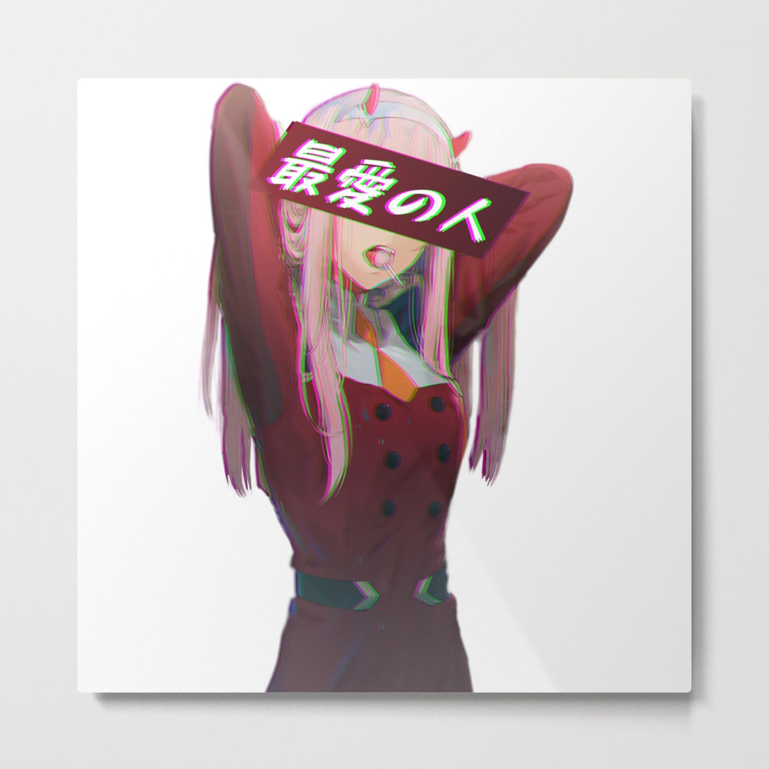 ZERO TWO DARLING IN THE FRANXX JAPANESE ANIME AESTHETIC