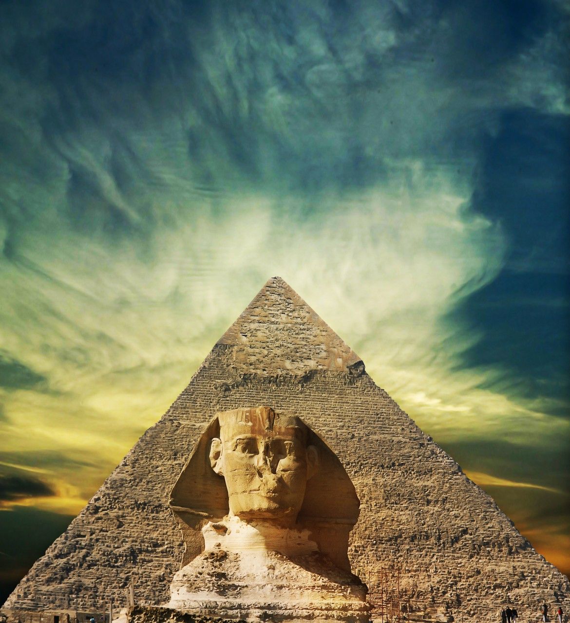 Sphinx Background. Sphinx Pyramid