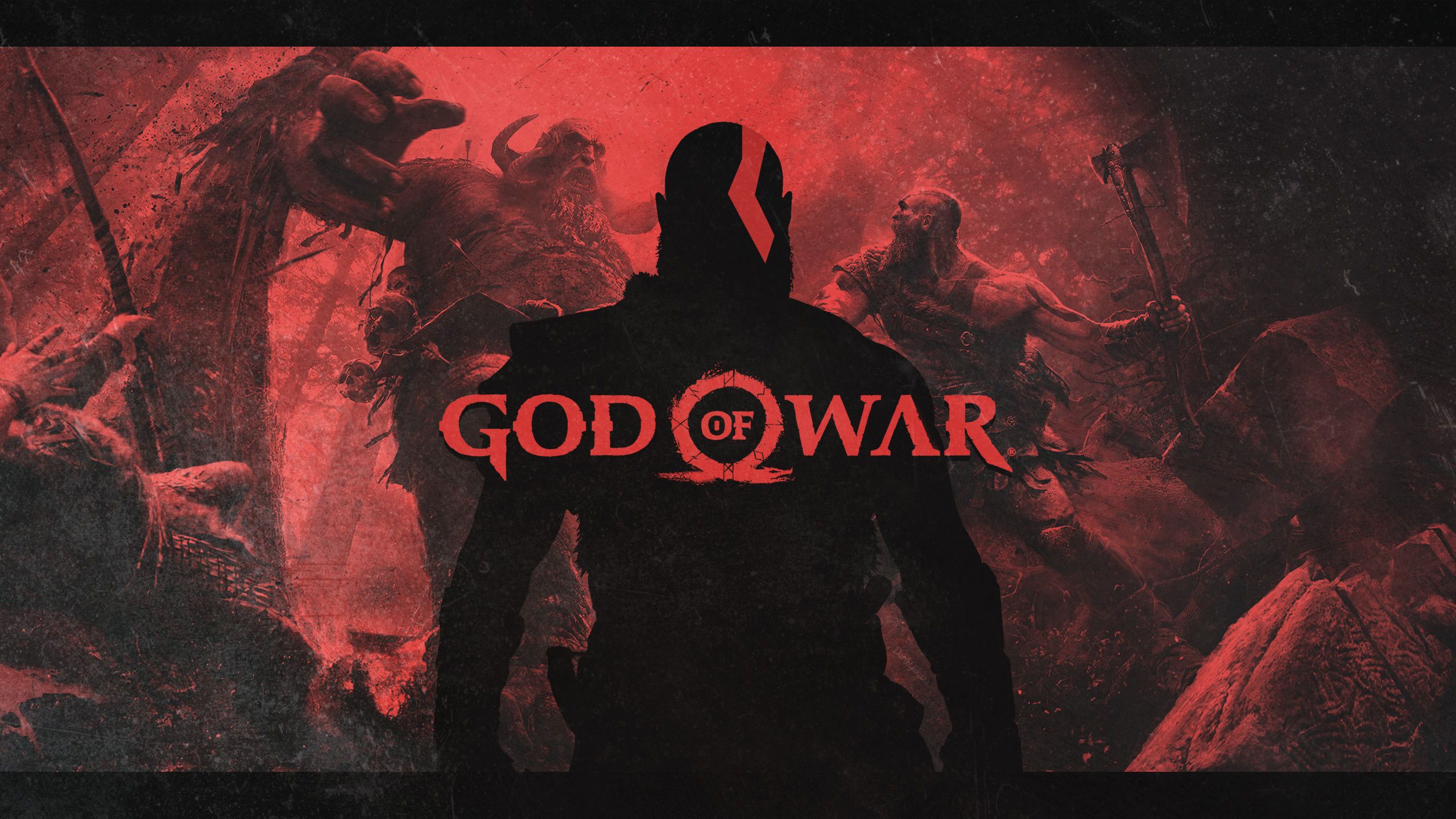 Download 2560x1600 wallpaper god of war, ps video game, 2018