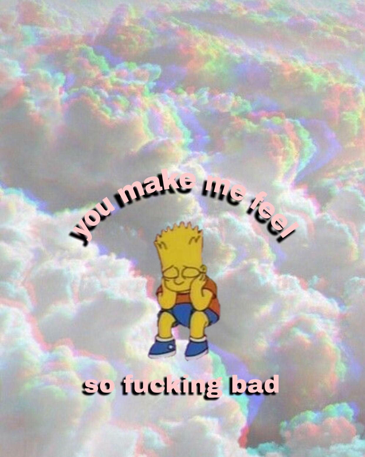 Bart Simpson Wallpaper Sad
