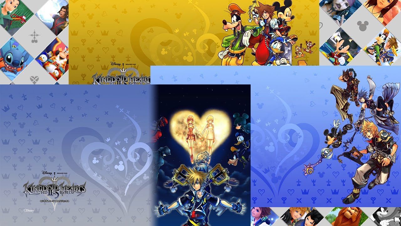 Showcasing the KINGDOM HEARTS HD 2.5 ReMIX PS3 Themes + Wallpaper