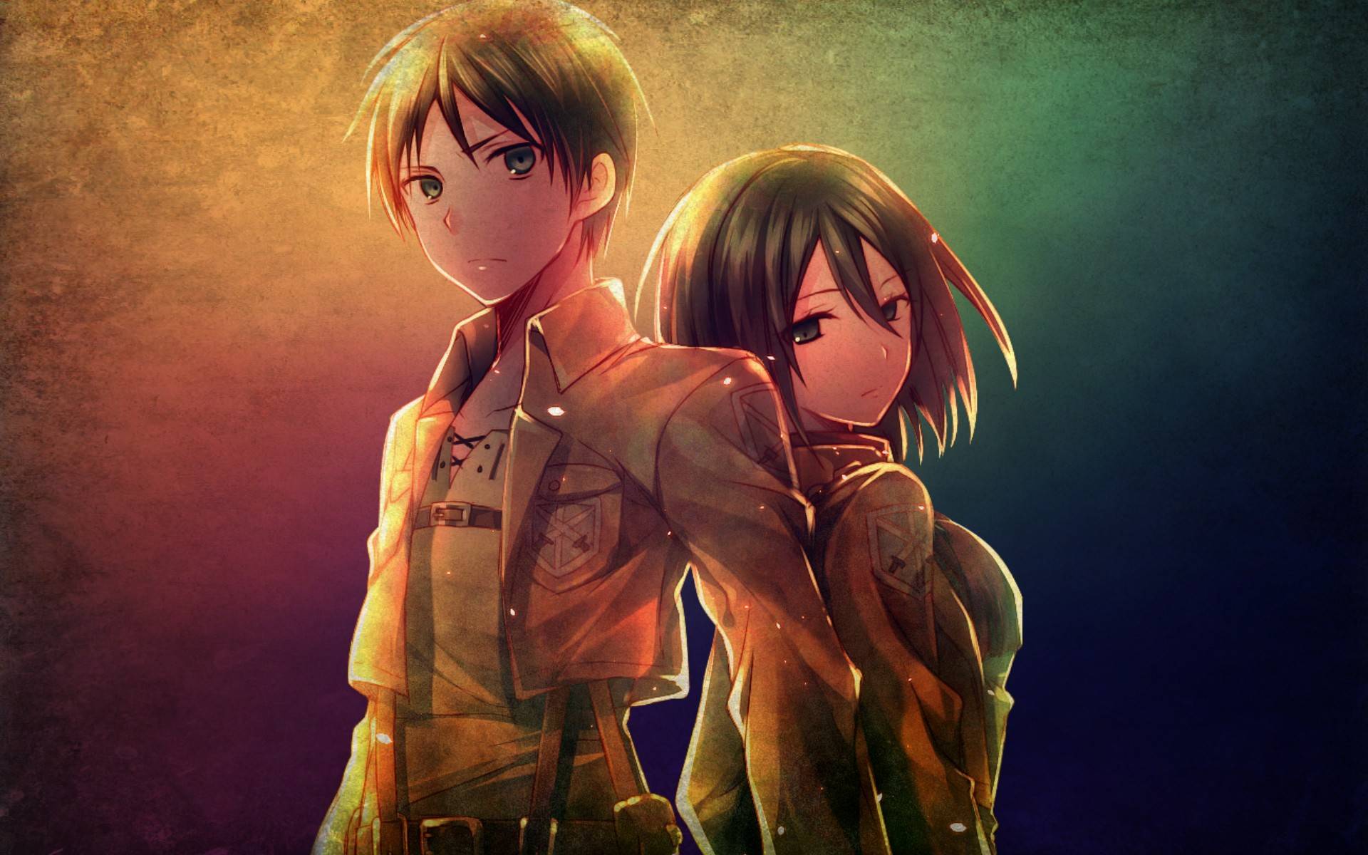 Eren and Mikasa Wallpaper Free Eren and Mikasa Background