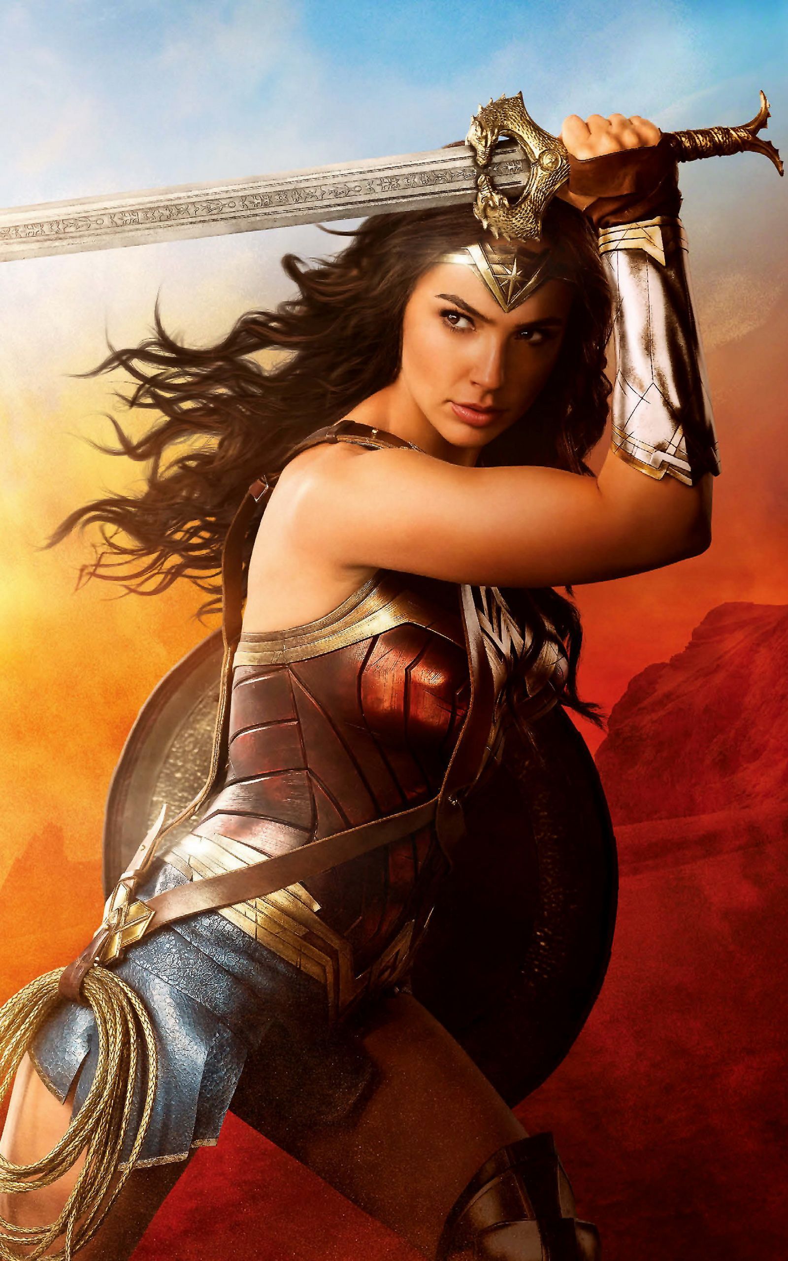 Justice League & Upcoming DC Movies (Mobile Wallpaper 152) {1080p to 4K}. Wonder woman movie, Gal gadot wonder woman, Wonder woman