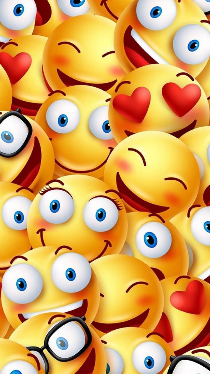 Download Emoji Wallpaper by hanymaxasy now. Browse millions of popular calm Wallpa. Emoji wallpaper, Cute emoji wallpaper, Emoji background