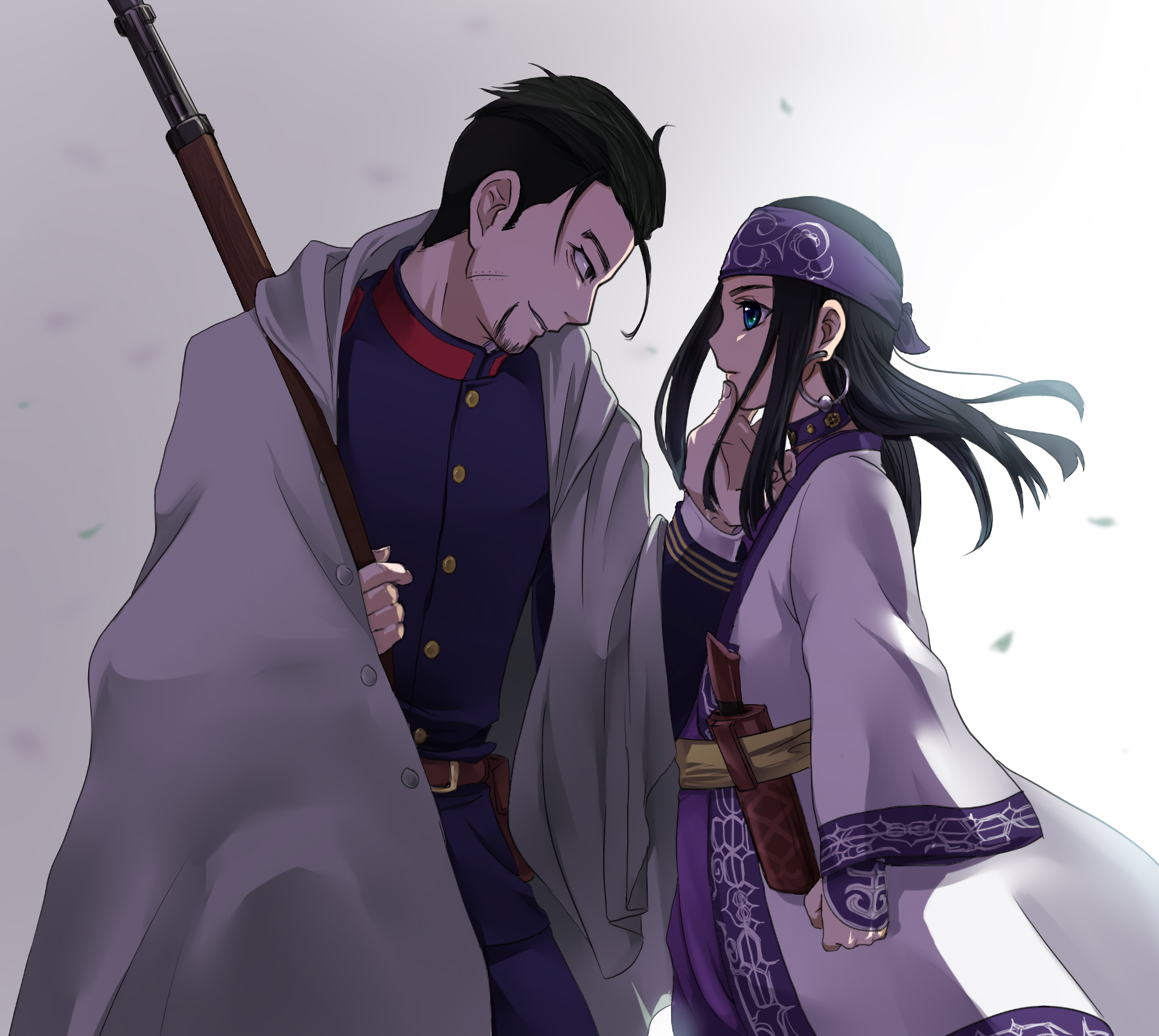 Ogata Hyakunosuke Vs Asirpa HD Wallpaper. Background Image