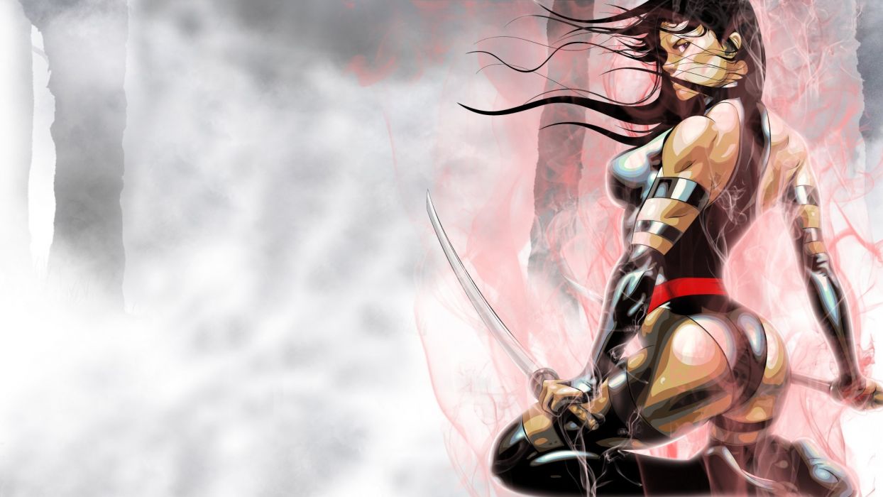 PSYLOCKE Marvel Fantasy Warrior Babe X Men Xmen Wallpaper