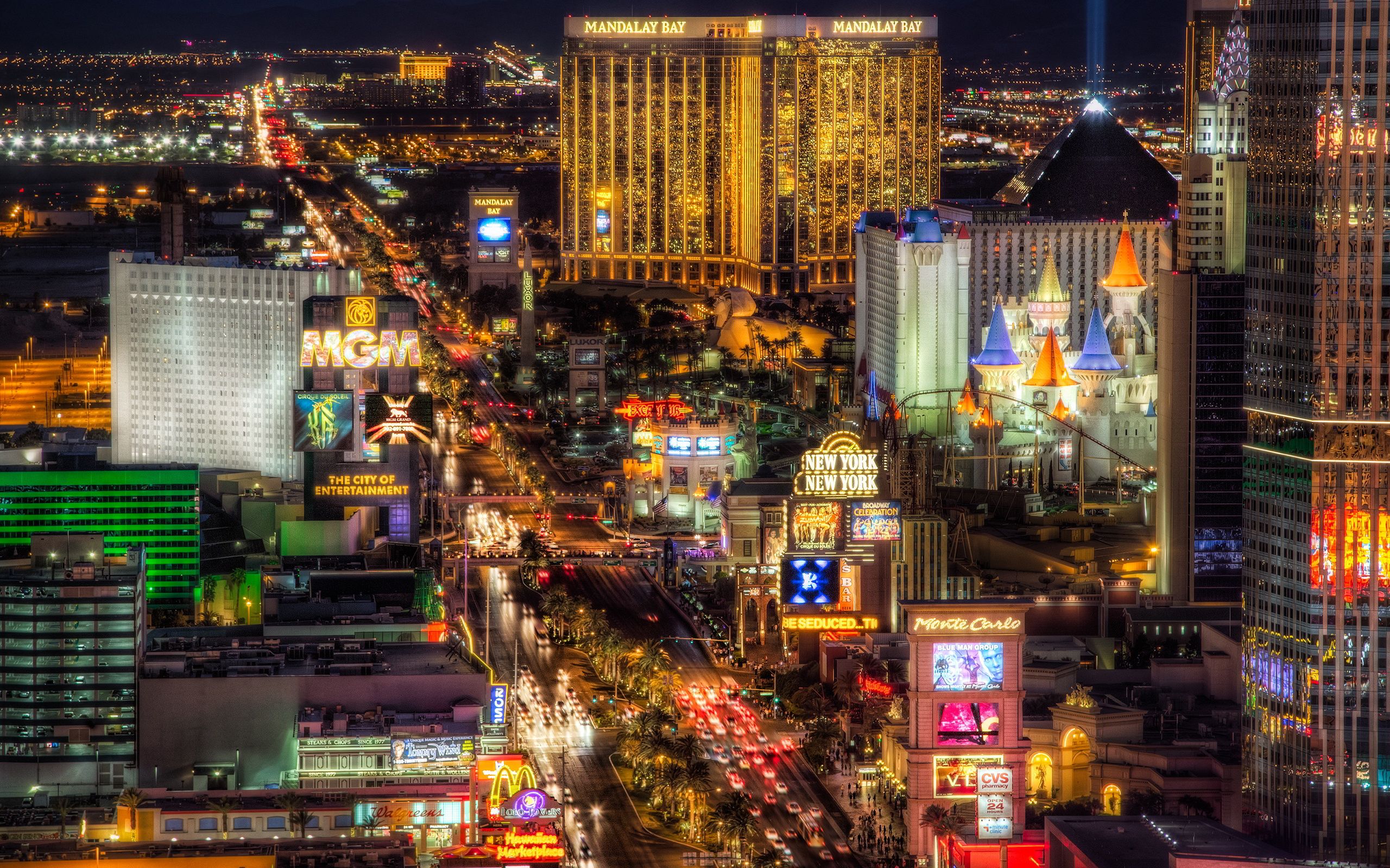 Las Vegas Boulevard South In Clark County, Nevada, Known For Its
