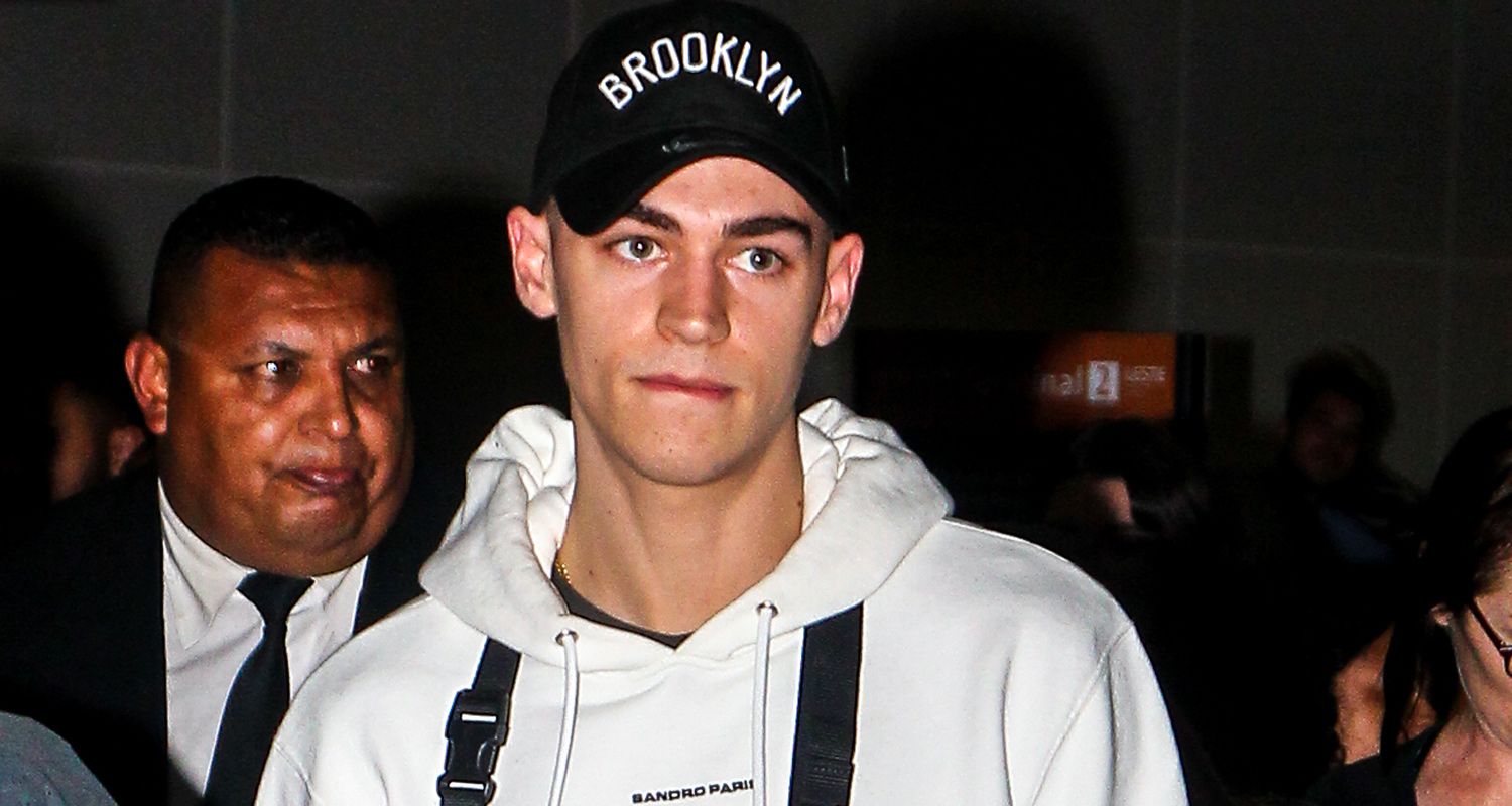 Hero Fiennes Tiffin Arrives in Brazil For 'After' Press Conference