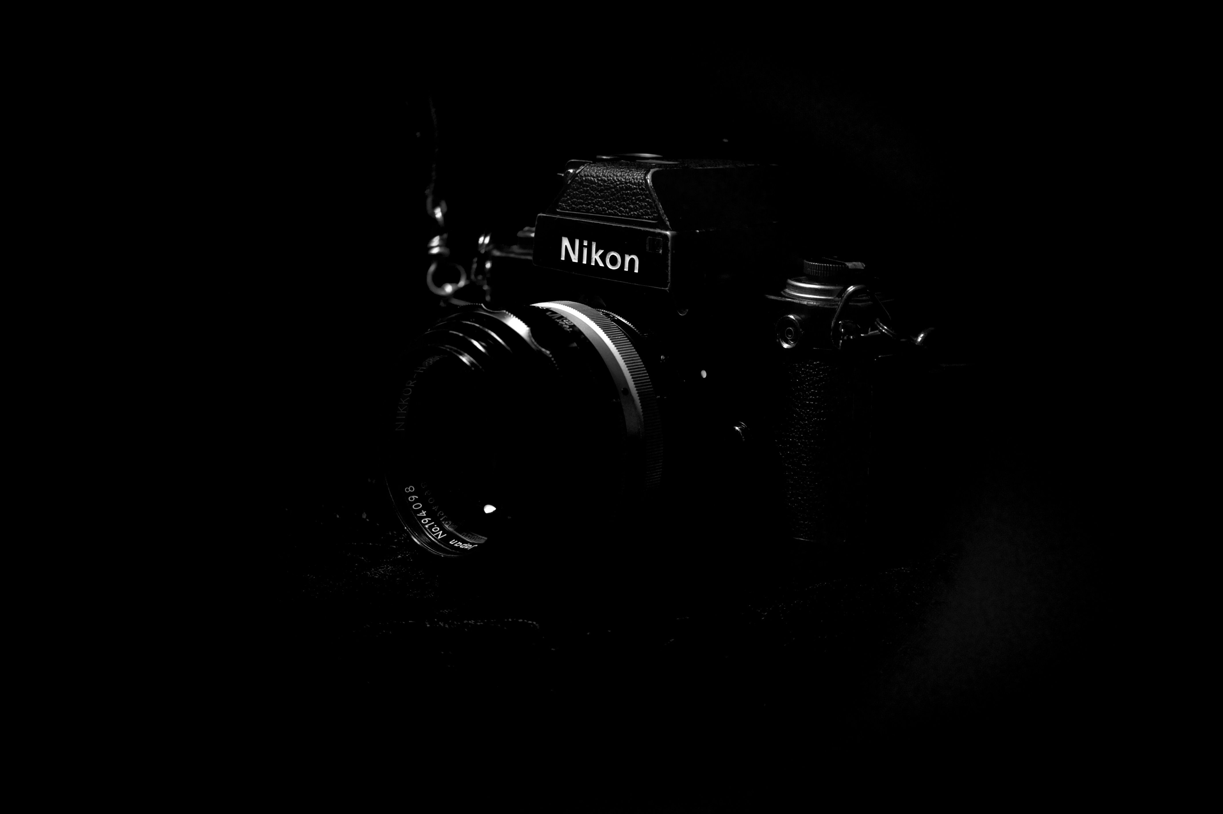 Camera Black Background Wallpaper HD 34106