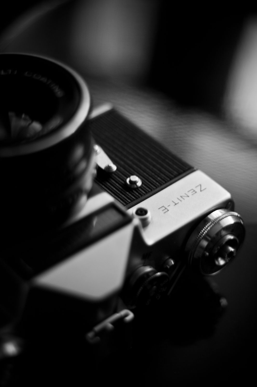 Black And White Vintage Camera Photography Wallpaper