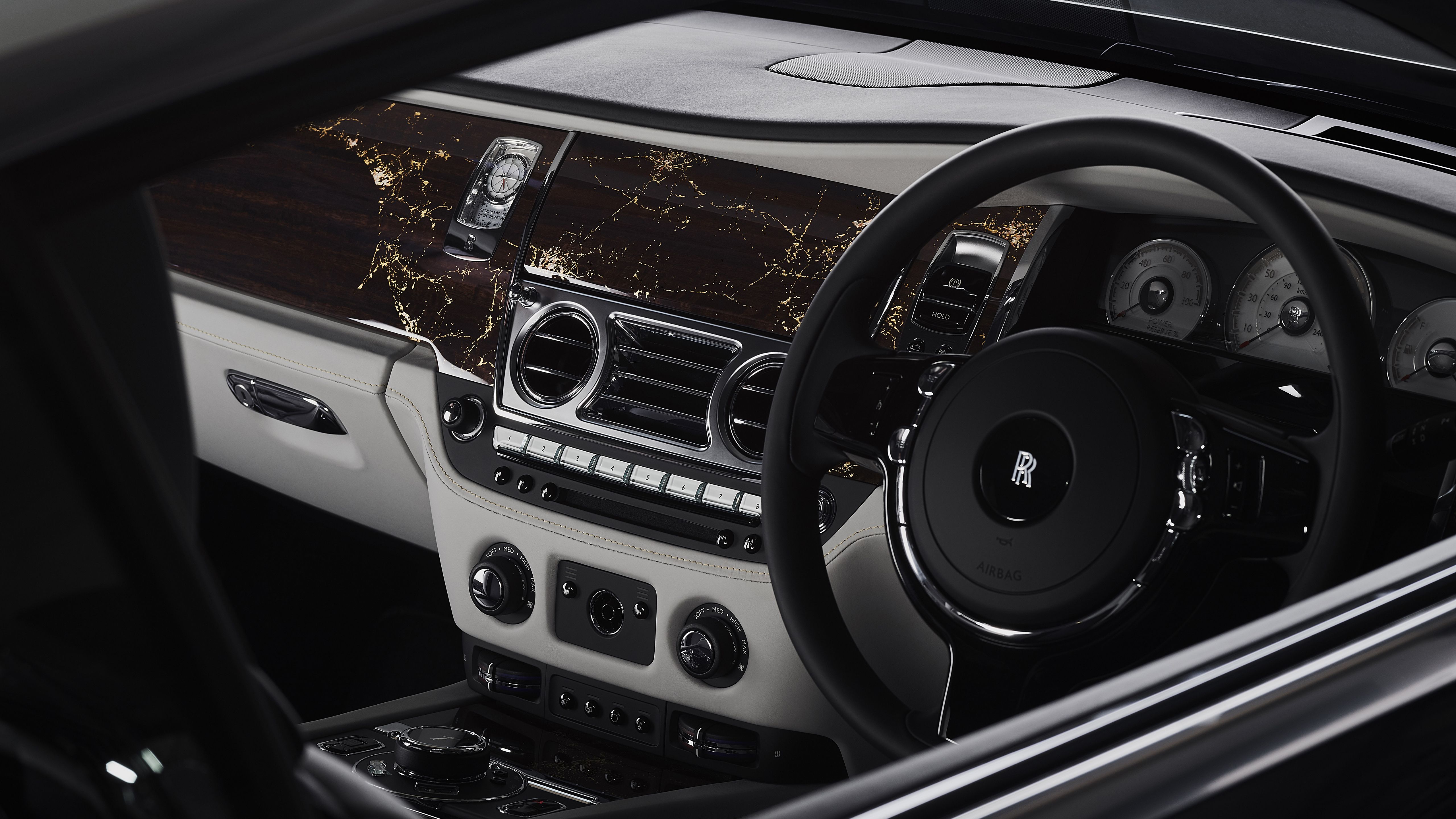 Rolls Royce Wraith Eagle VIII 2019 5K Interior Wallpaper. HD Car