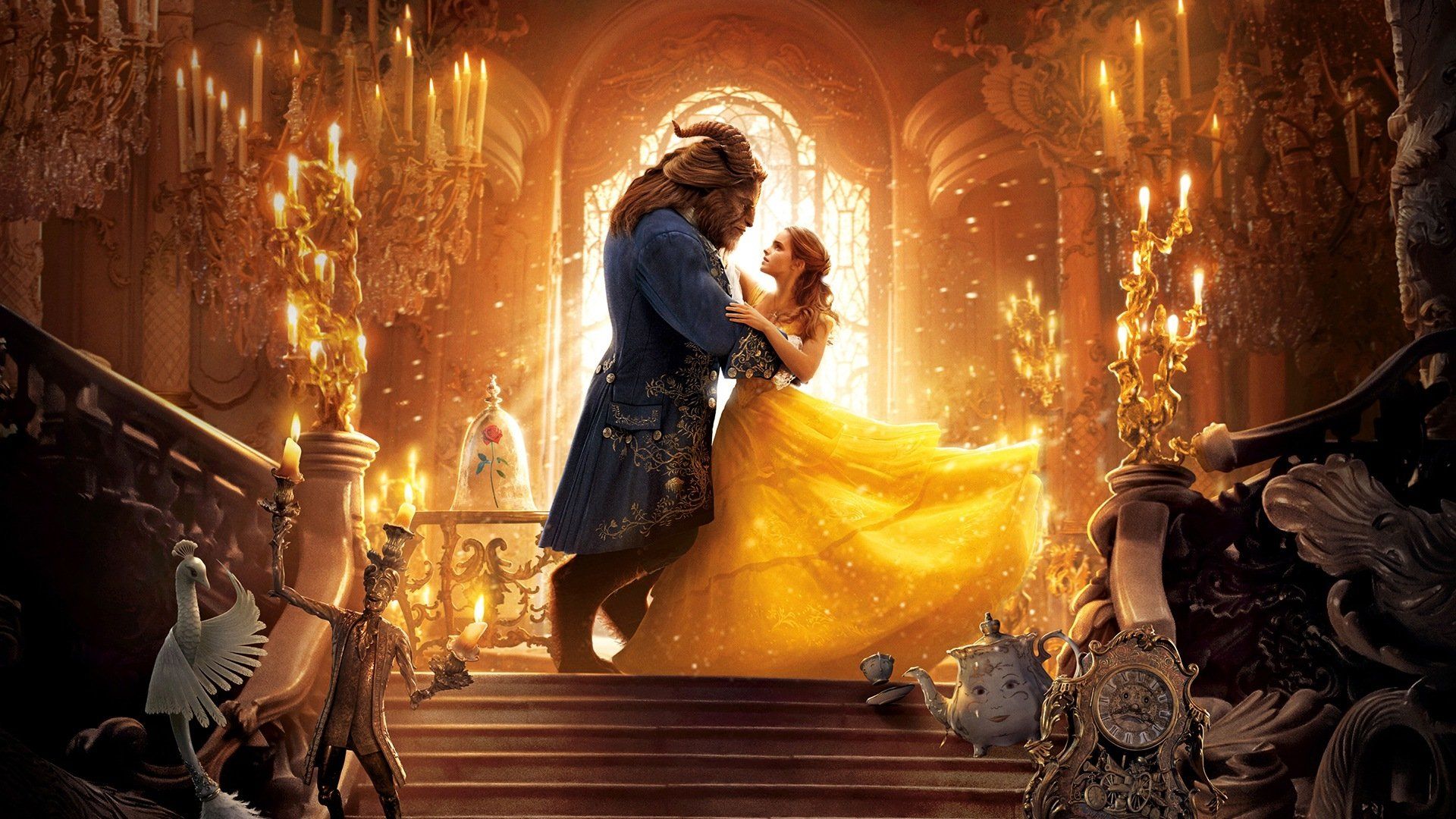 Belle And Beast Wallpapers Wallpaper Cave