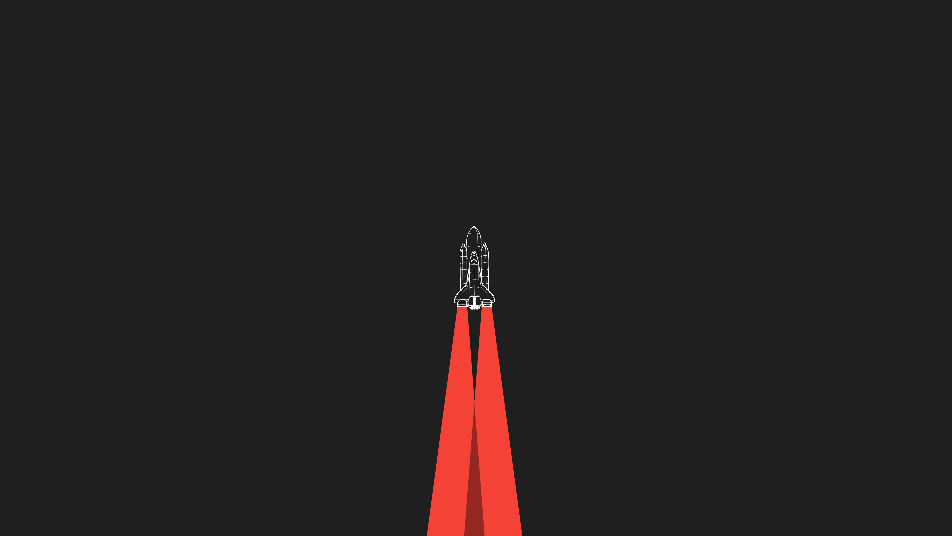 Black Minimalist Rocket Wallpapers Wallpaper Cave