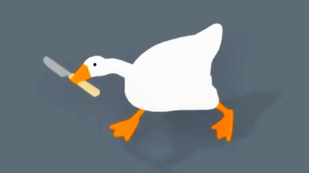 I Chased People With A Knife In Untitled Goose Game in 2020
