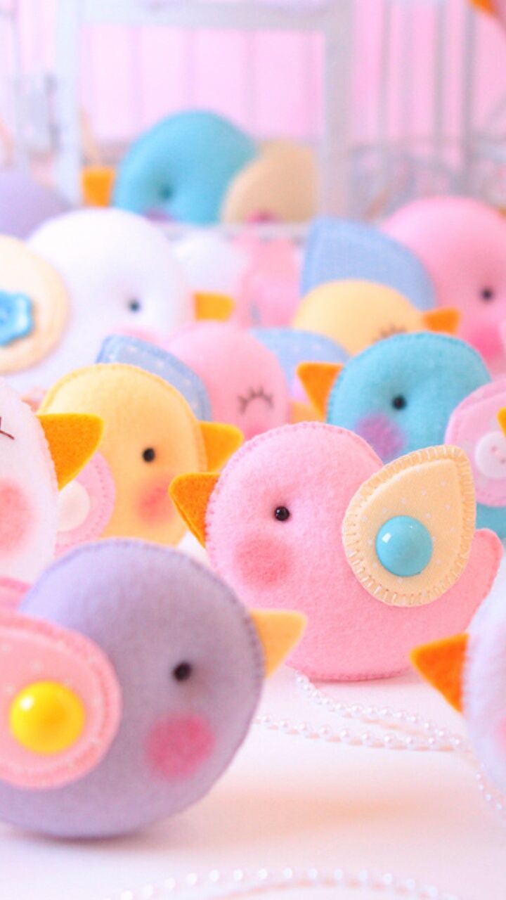 art, background, beautiful, beauty, birds, desing, kawaii, pastel