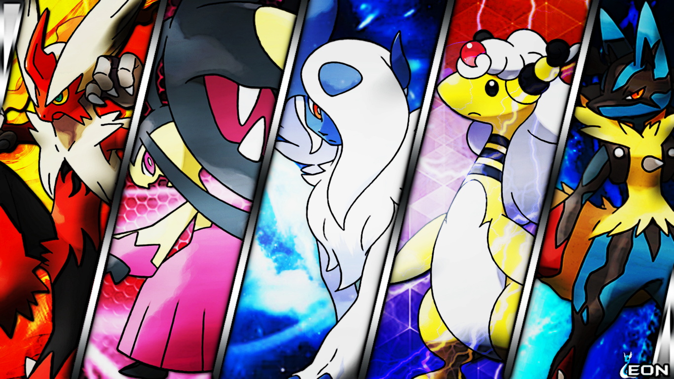 Background Mega Evolution Pokemon
