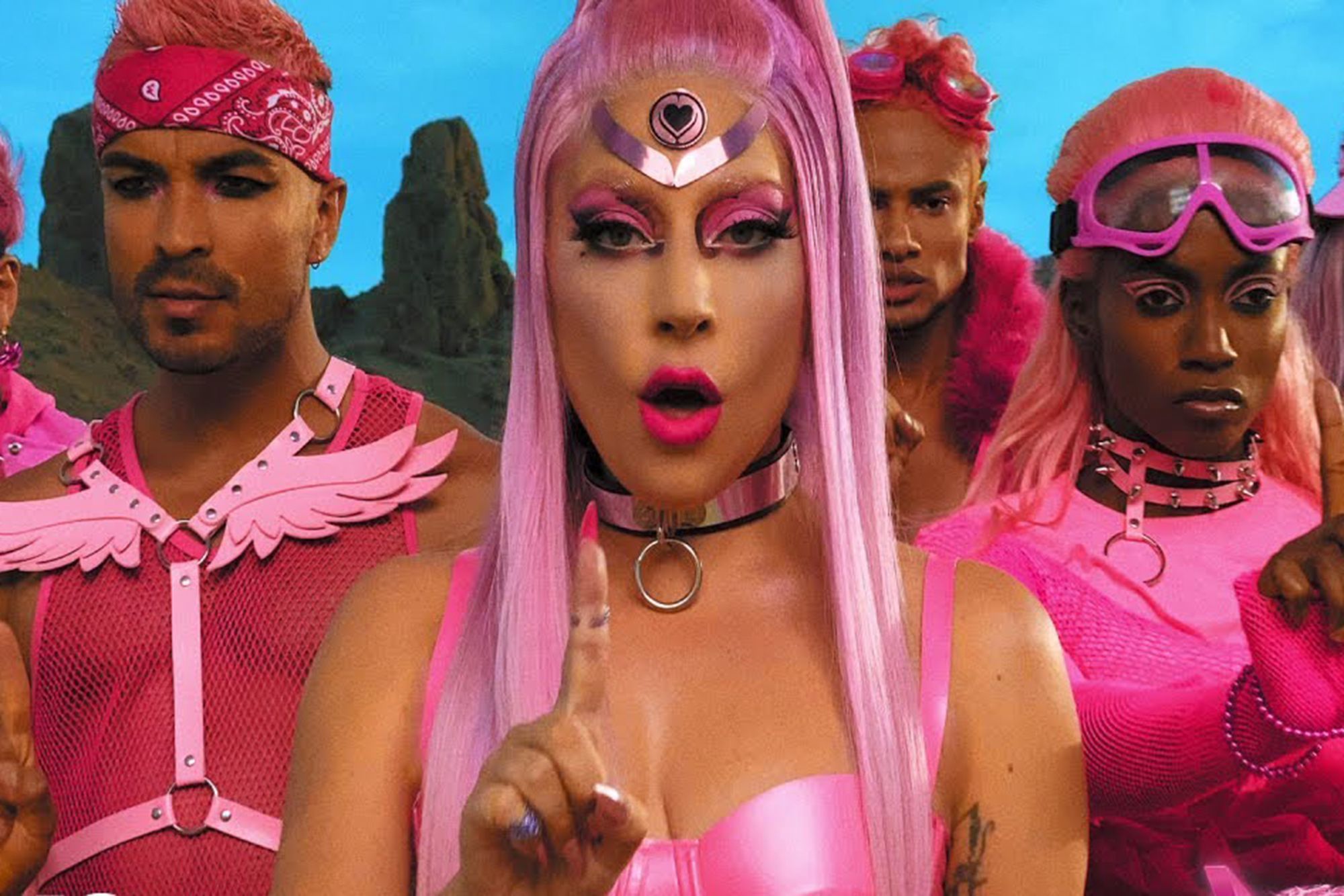 Lady Gaga rocks 'kindness armor' in new 'Stupid Love' music video