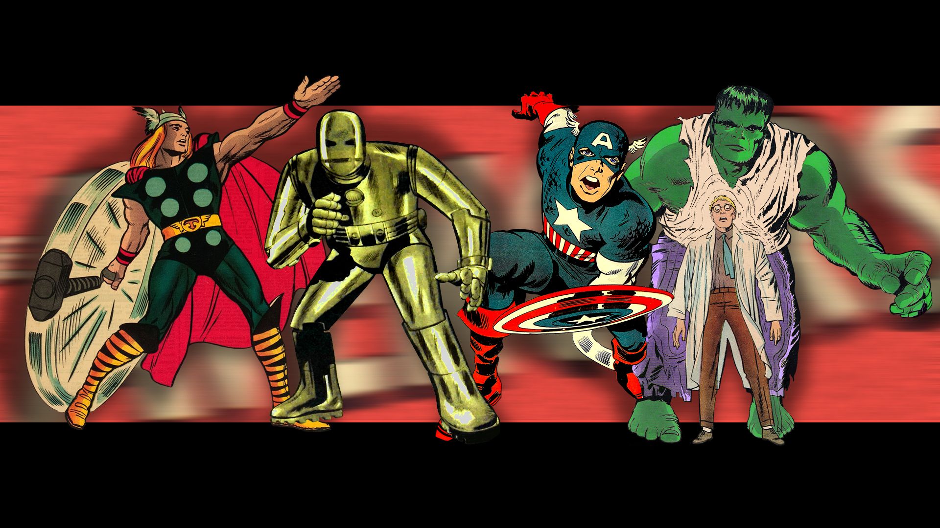 Vintage Original Avengers: Earth's Mightiest heroes