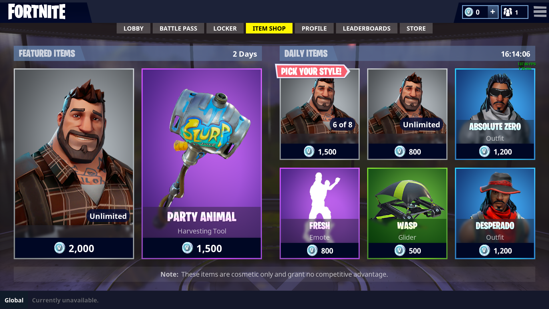 Free download So I went to fortnite and decided to visit the items