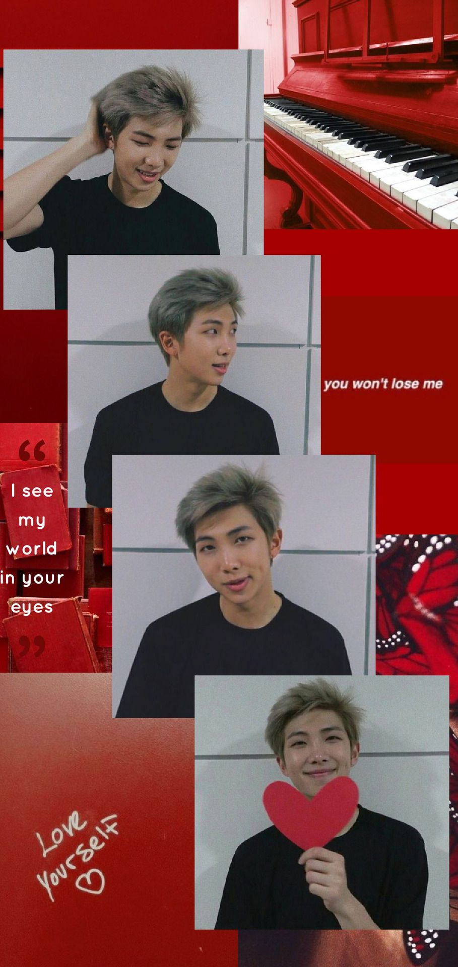 BTS RM Aesthetic Wallpapers - Wallpaper Cave
