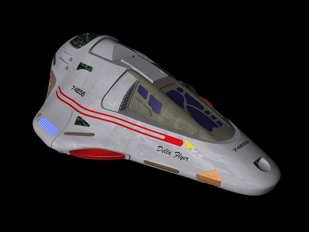 Star Trek Delta Flyer Class Shuttlecraft