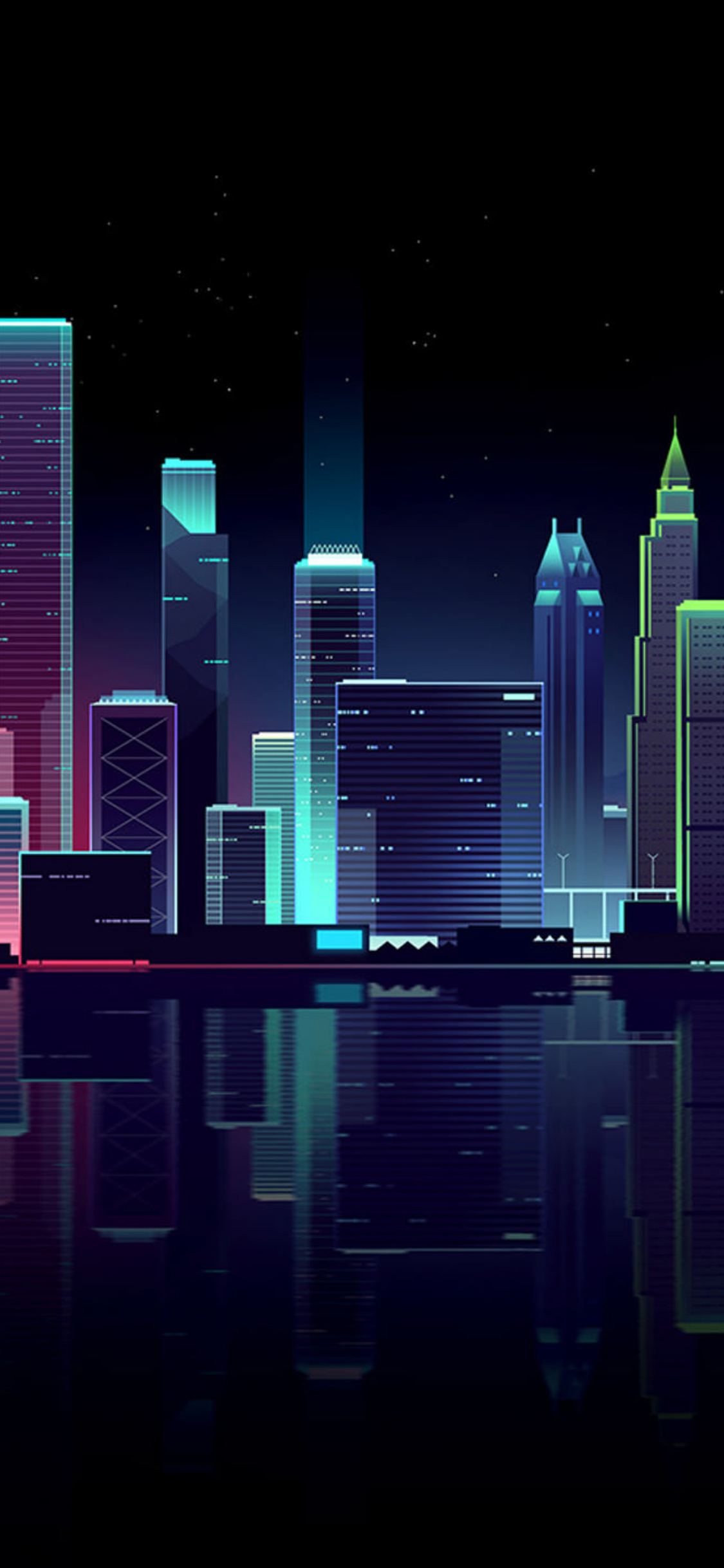 Neon City Phone Wallpapers - Wallpaper Cave