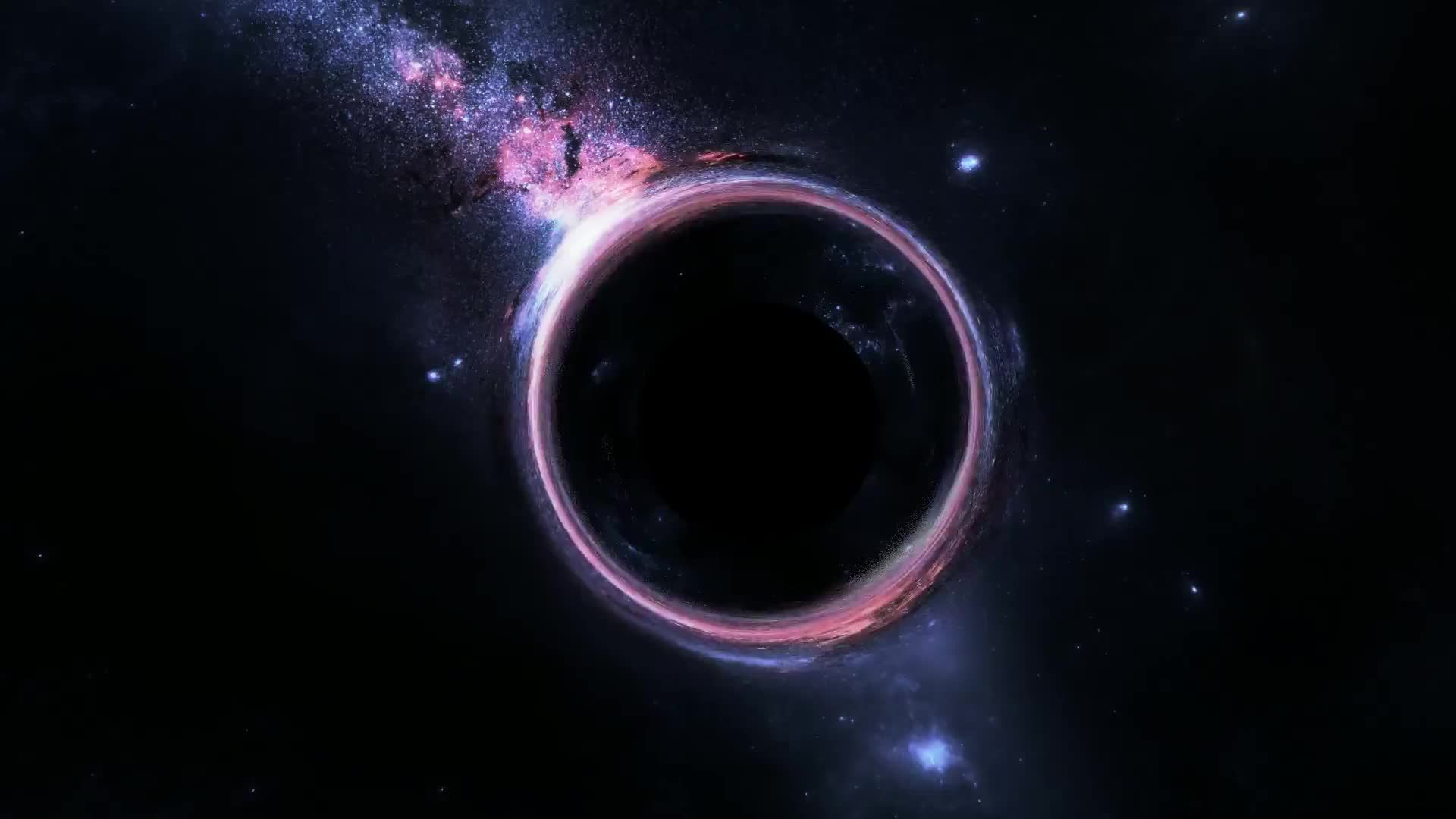 Black Hole Universe Wallpaper