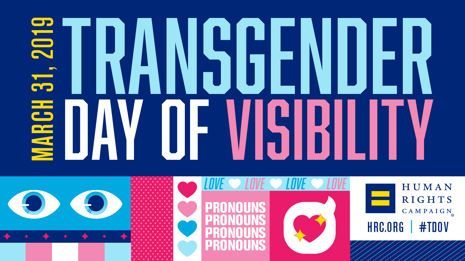 HRC Celebrates International Transgender Day of Visibility 2019