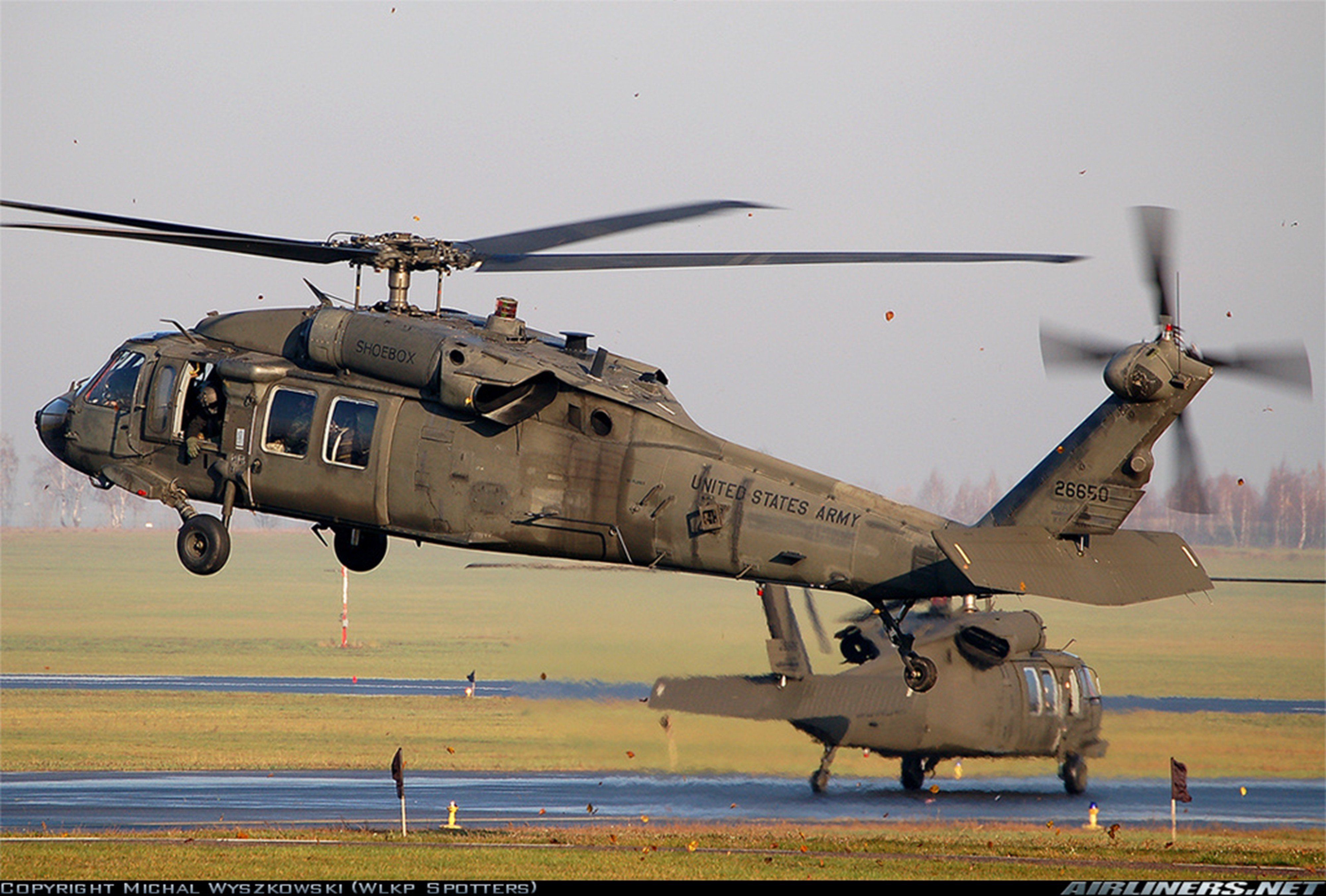 helicopter, Aircraft, Vehicle, Military, Army, Black, Hawk