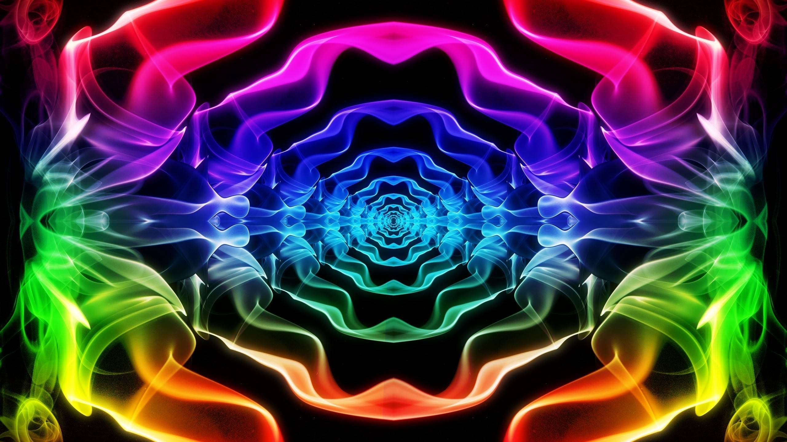 Free download VH66 wallpaper laptop Colorful smoke 2560x1440