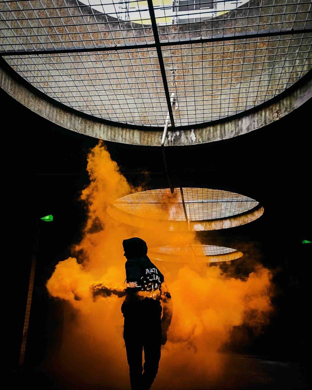 Tunnel Smoke Picture. Download Free Image