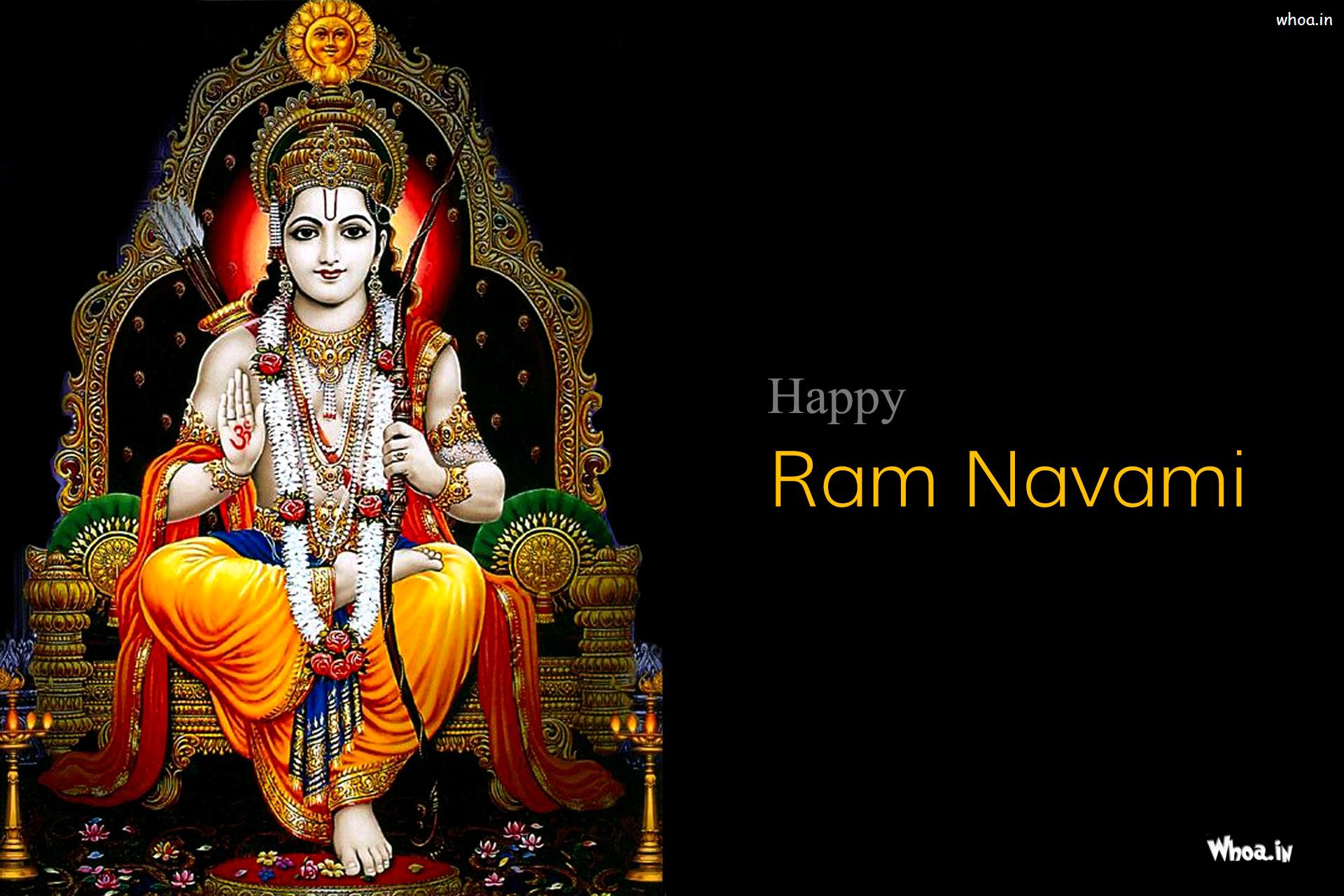 Rama Navami Greetings HD Wallpaper And Picture Image