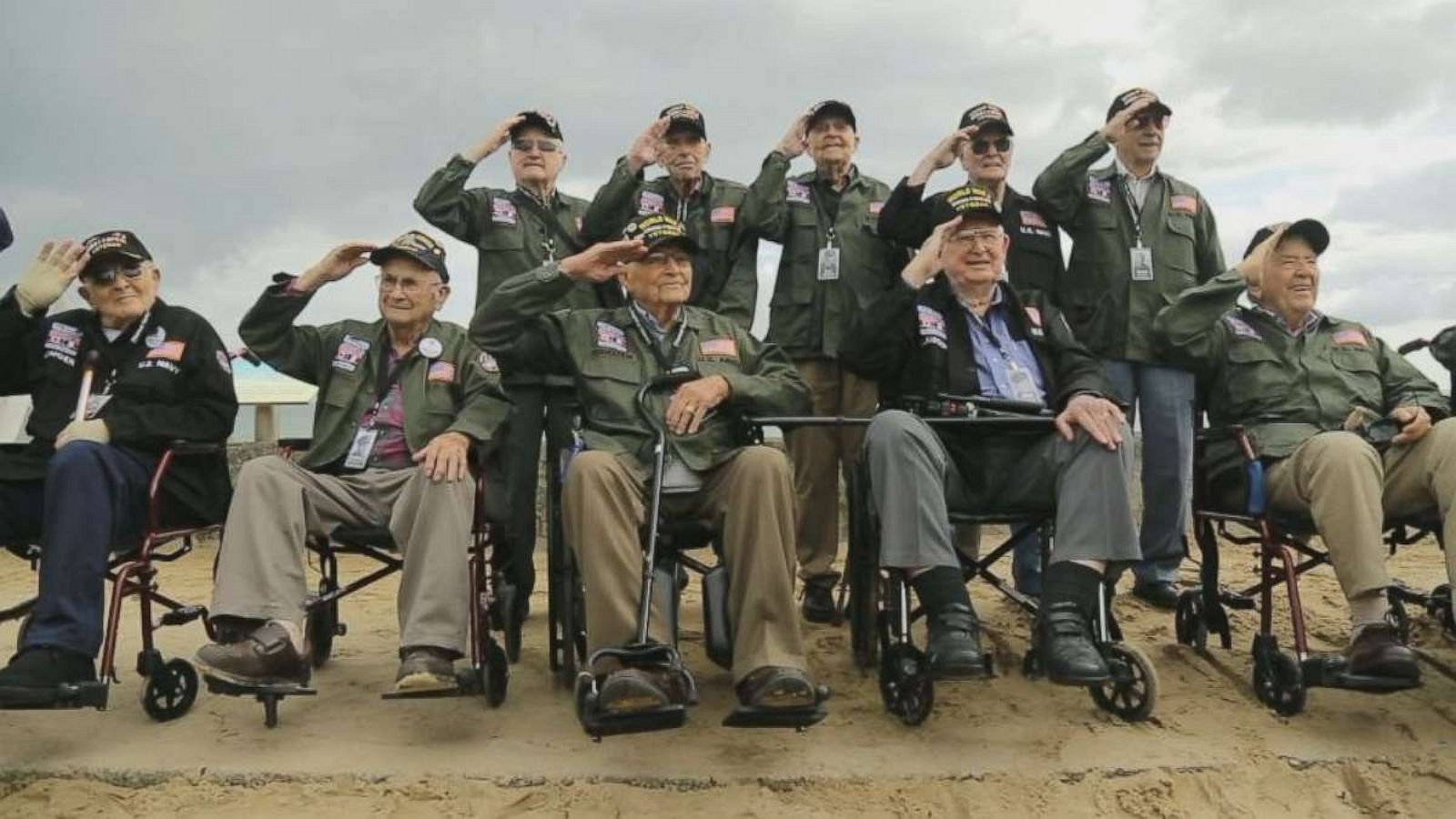 World War II Veterans Return To Normandy For 75th D Day